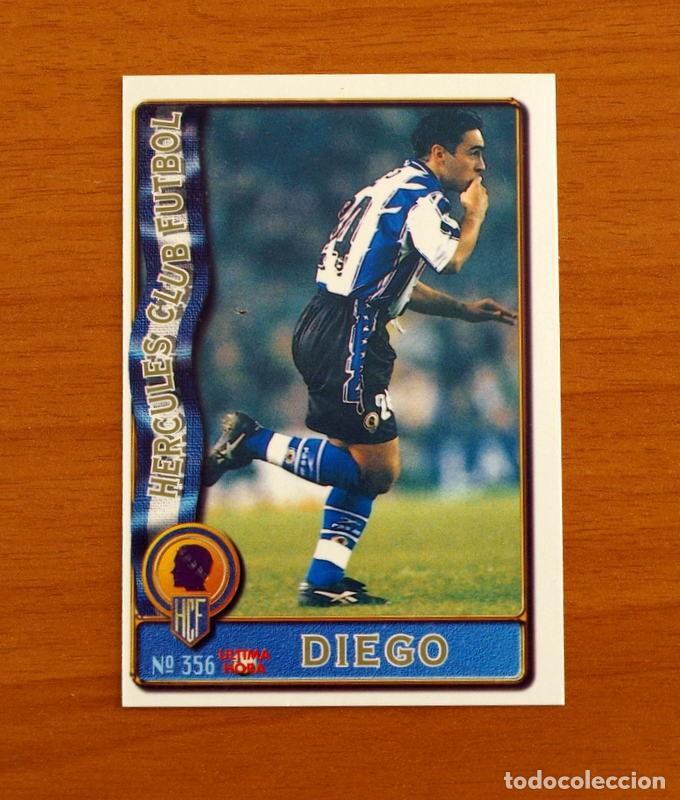 Cartes &agrave; collectionner de Football: H&eacute;rcules -N&ordm; 356 Diego -&Uacute;ltima Hora -Mundicromo Las Fichas de la Liga de F&uacute;tbol 1996-1997-96-97