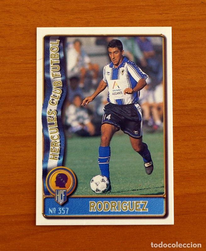 Cartes &agrave; collectionner de Football: H&eacute;rcules -N&ordm; 357 Rodr&iacute;guez -Mundicromo Las Fichas de la Liga de F&uacute;tbol 1996-1997-96-97