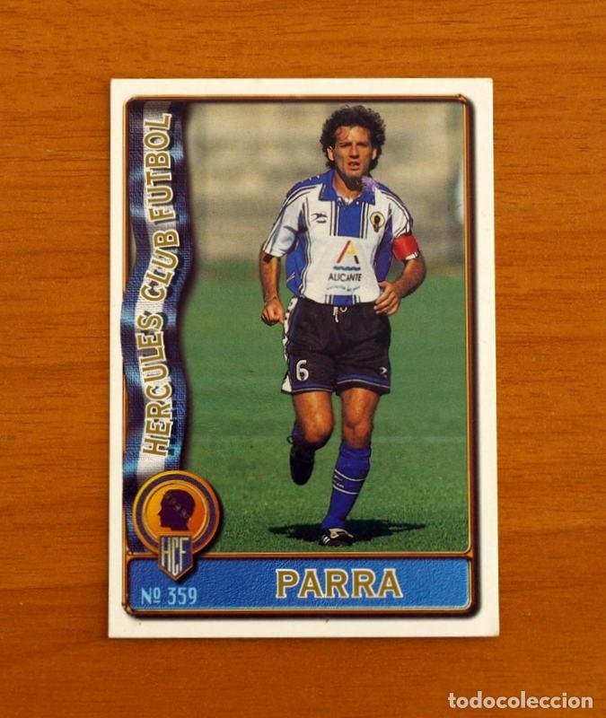Cartes &agrave; collectionner de Football: H&eacute;rcules -N&ordm; 359 Parra -Mundicromo Las Fichas de la Liga de F&uacute;tbol 1996-1997-96-97