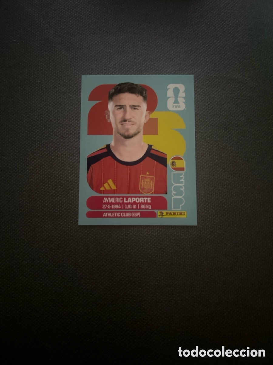 Cromos de F&uacute;tbol: Laporte ESP 4 Espa&ntilde;a Mundial FIFA World Cup 2026 26