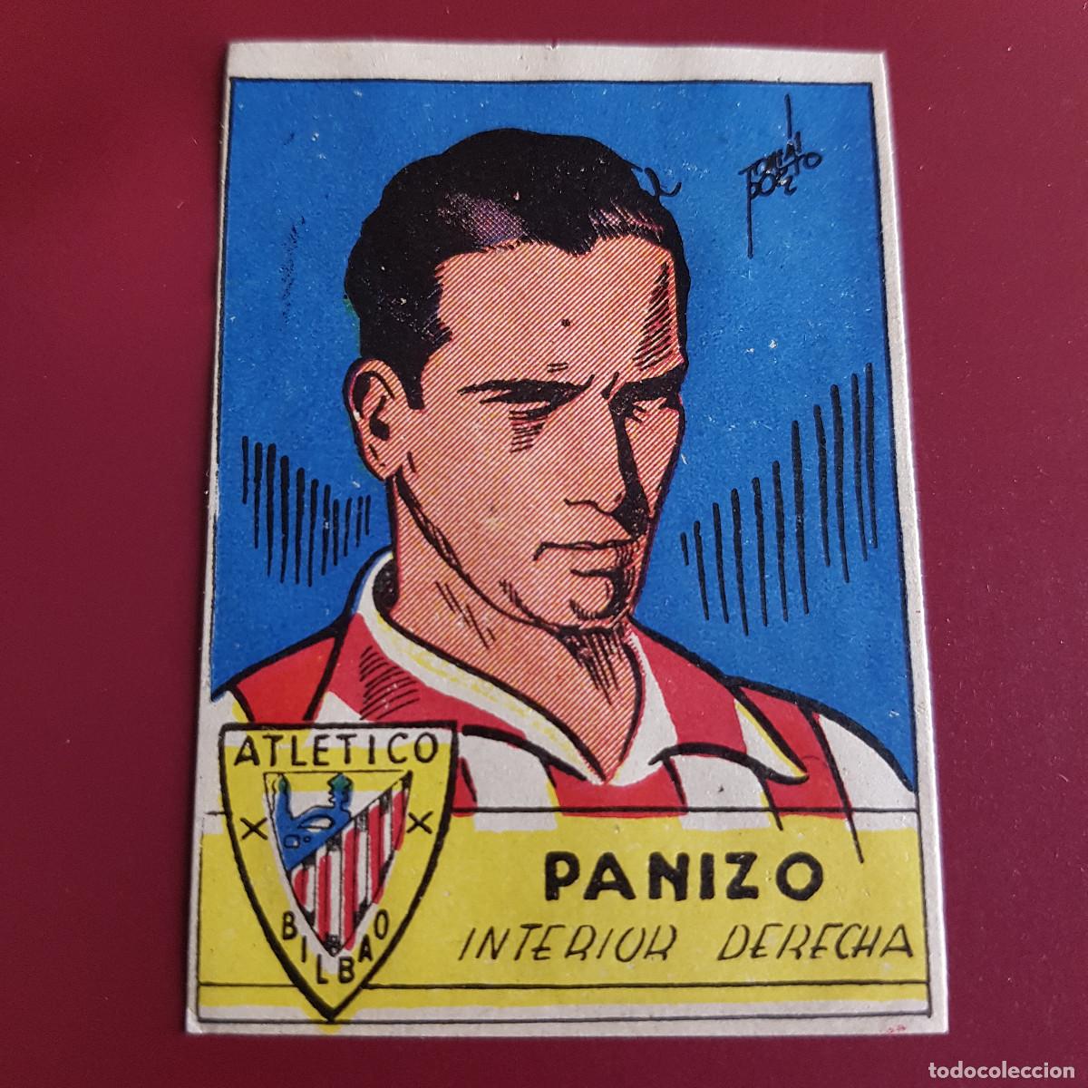 Cromos de F&uacute;tbol: CISNE - ALBUM FUTBOLISTICO 1942 42 - BILBAO - PANIZO - NUNCA PEGADO