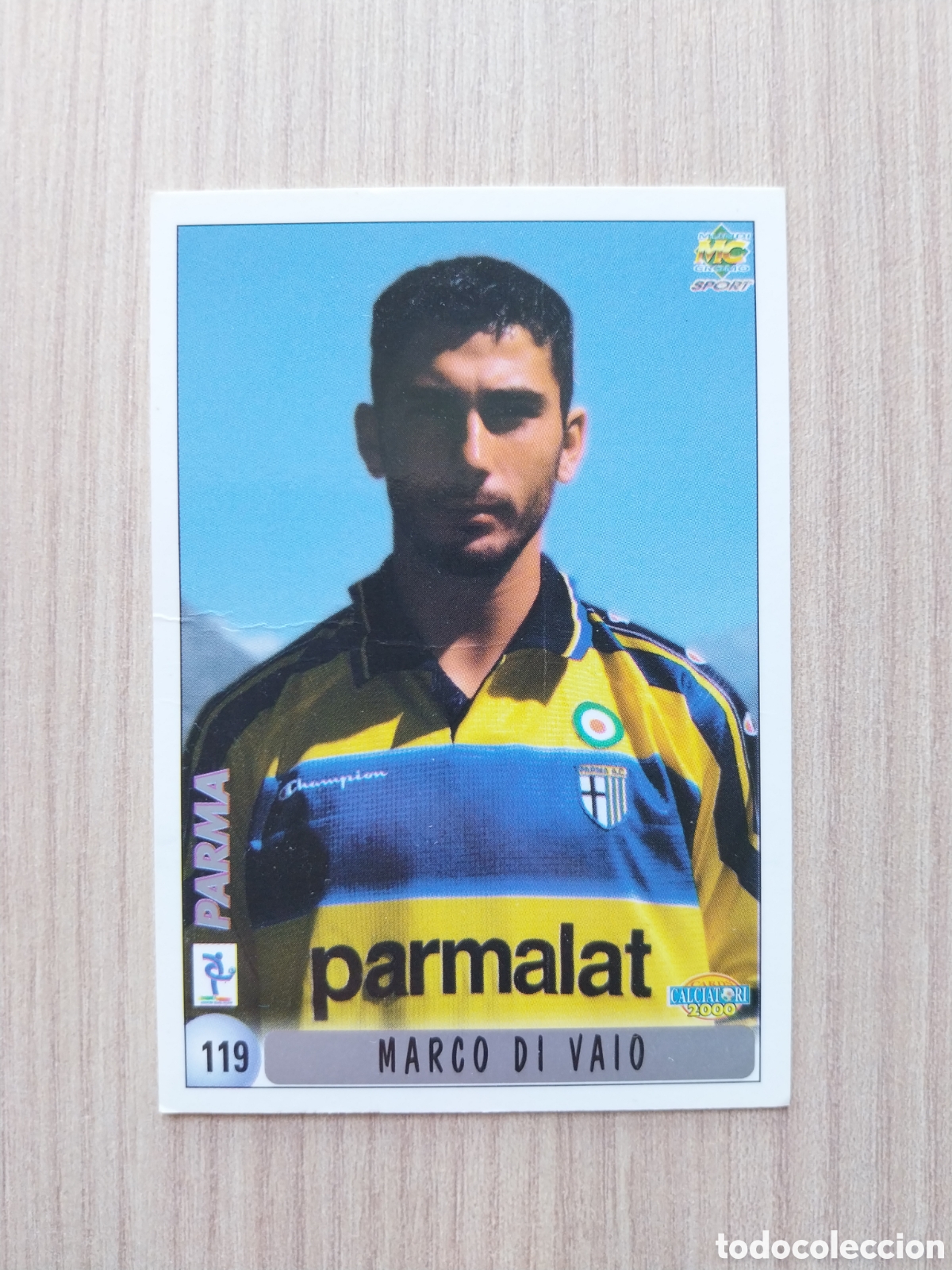 Cromos de F&uacute;tbol: MARCO DI VAIO JOHAN WALEM N&deg; 119 CALCIATORI 1999 2000 99 00 PARMA MUNDICROMO ITALIA F&Uacute;TBOL LIGA