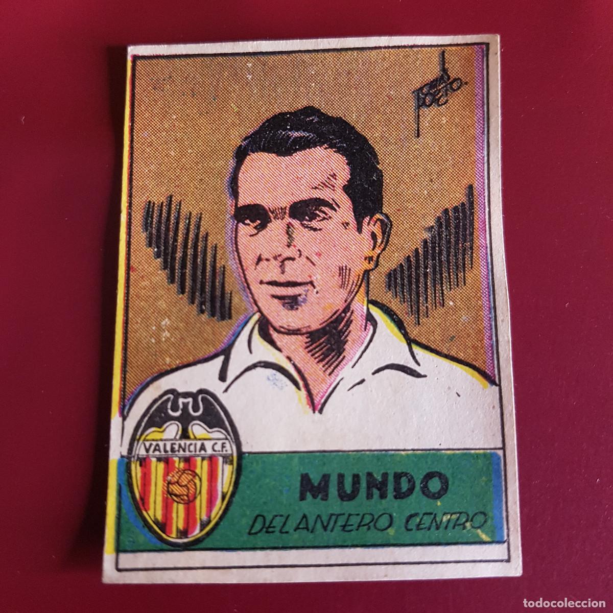 Cromos de F&uacute;tbol: CISNE - ALBUM FUTBOLISTICO 1942 42 - VALENCIA - MUNDO - NUNCA PEGADO