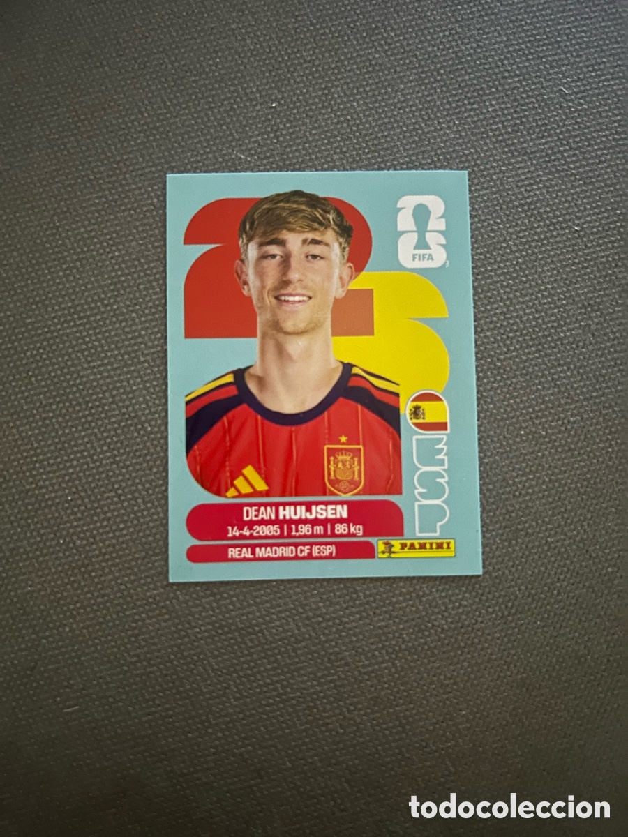 Cromos de F&uacute;tbol: Huijsen ESP 5 Espa&ntilde;a Mundial FIFA World Cup 2026 26