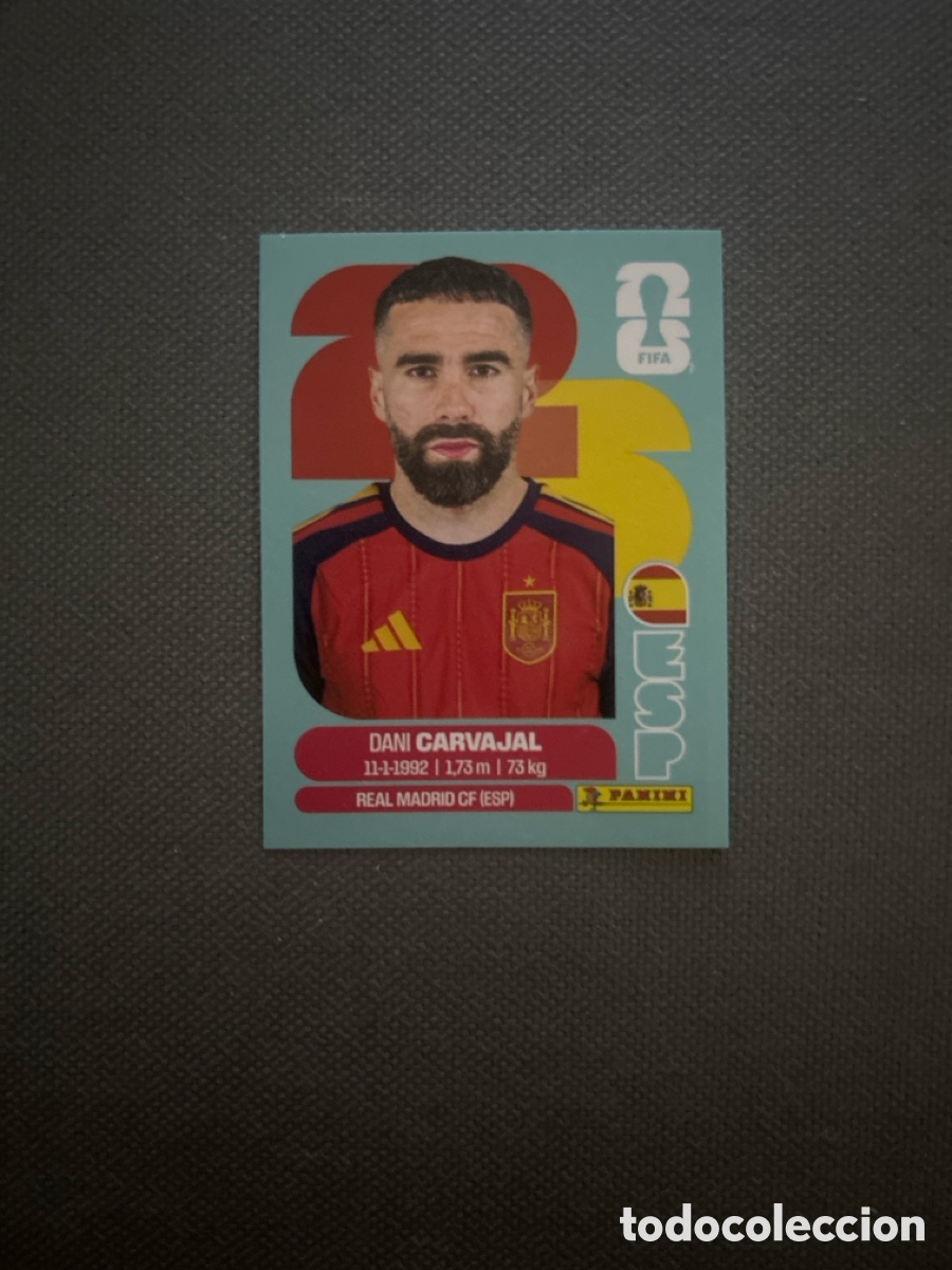 Cromos de F&uacute;tbol: Carvajal ESP 7 Espa&ntilde;a Mundial FIFA World Cup 2026 26