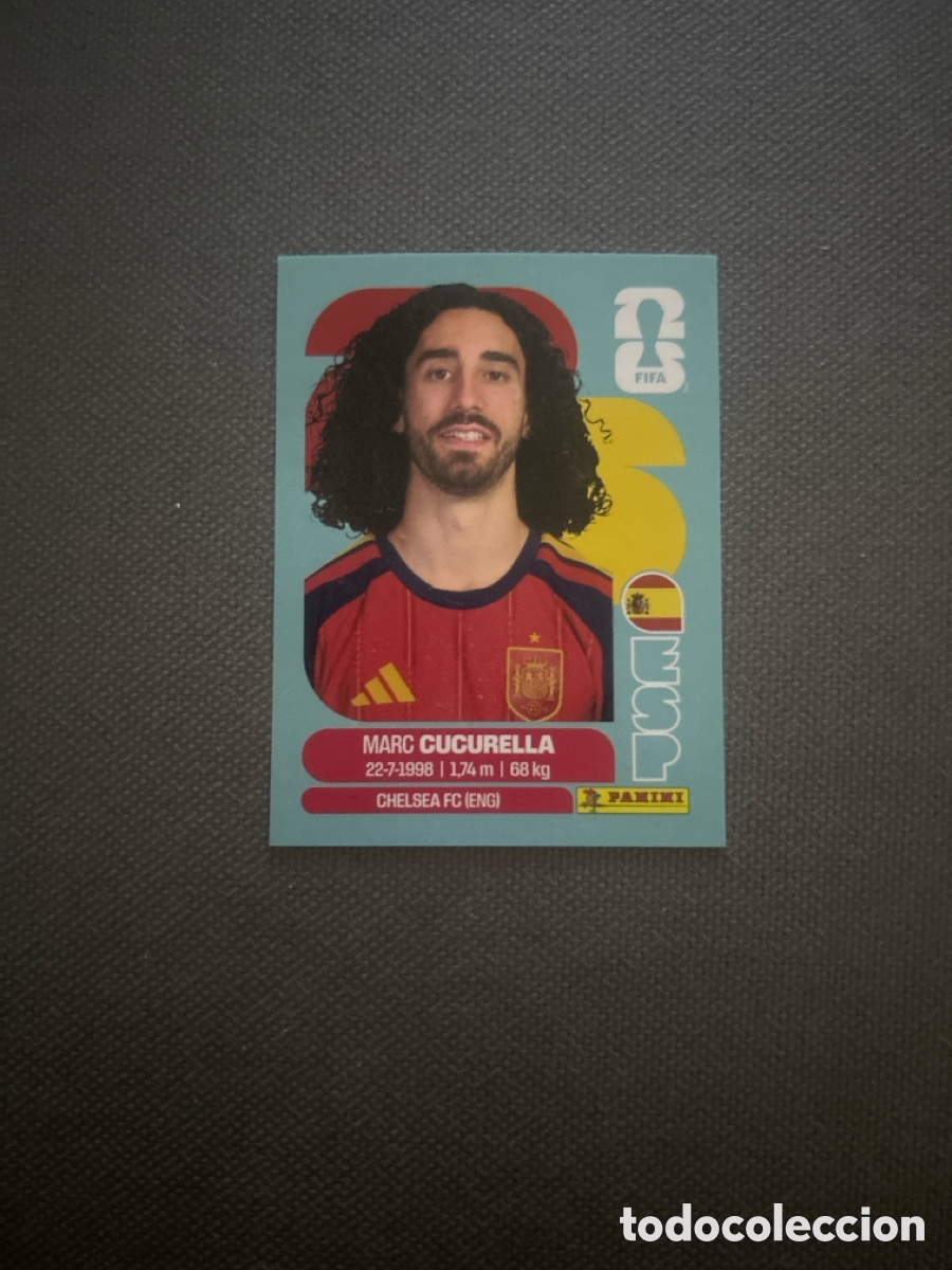 Cromos de F&uacute;tbol: Cucurella ESP 8 Espa&ntilde;a Mundial FIFA World Cup 2026 26