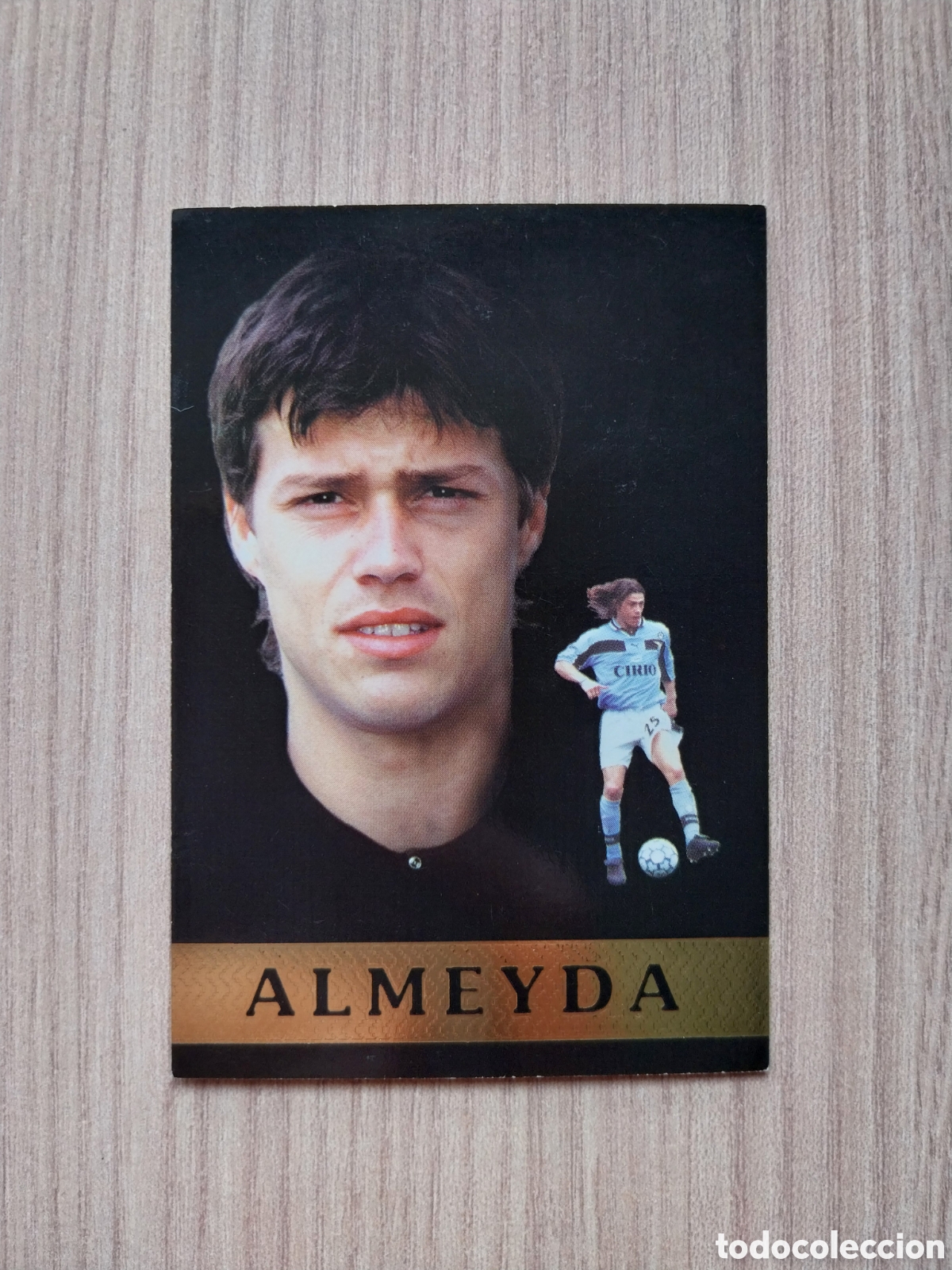 Cromos de F&uacute;tbol: MATIAS JES&Uacute;S ALMEYDA STELLE 98 99 N&deg; 399 CALCIATORI 1999 2000 99 00 LAZIO MUNDICROMO ITALIA F&Uacute;TBOL