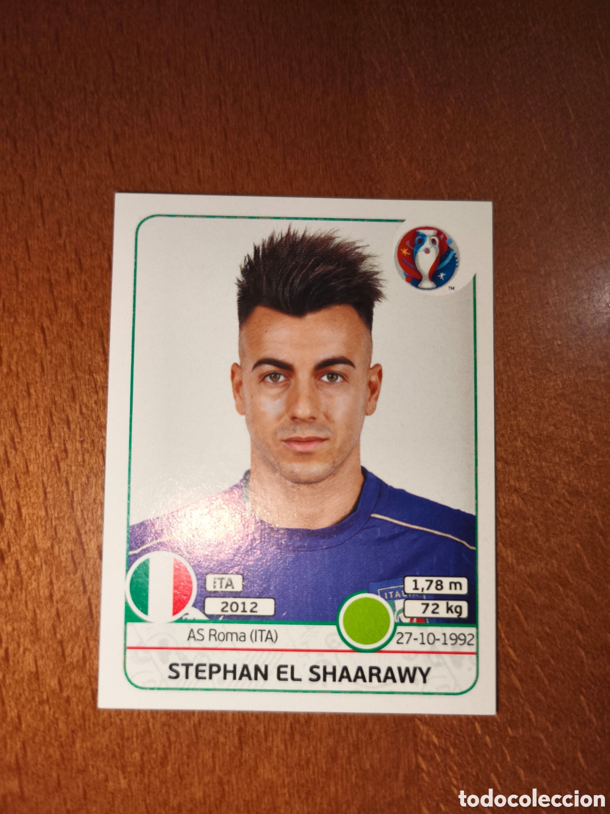 Cromos de F&uacute;tbol: Stephan El Shaarawy n&deg;512 UEFA Euro 2016 Italia