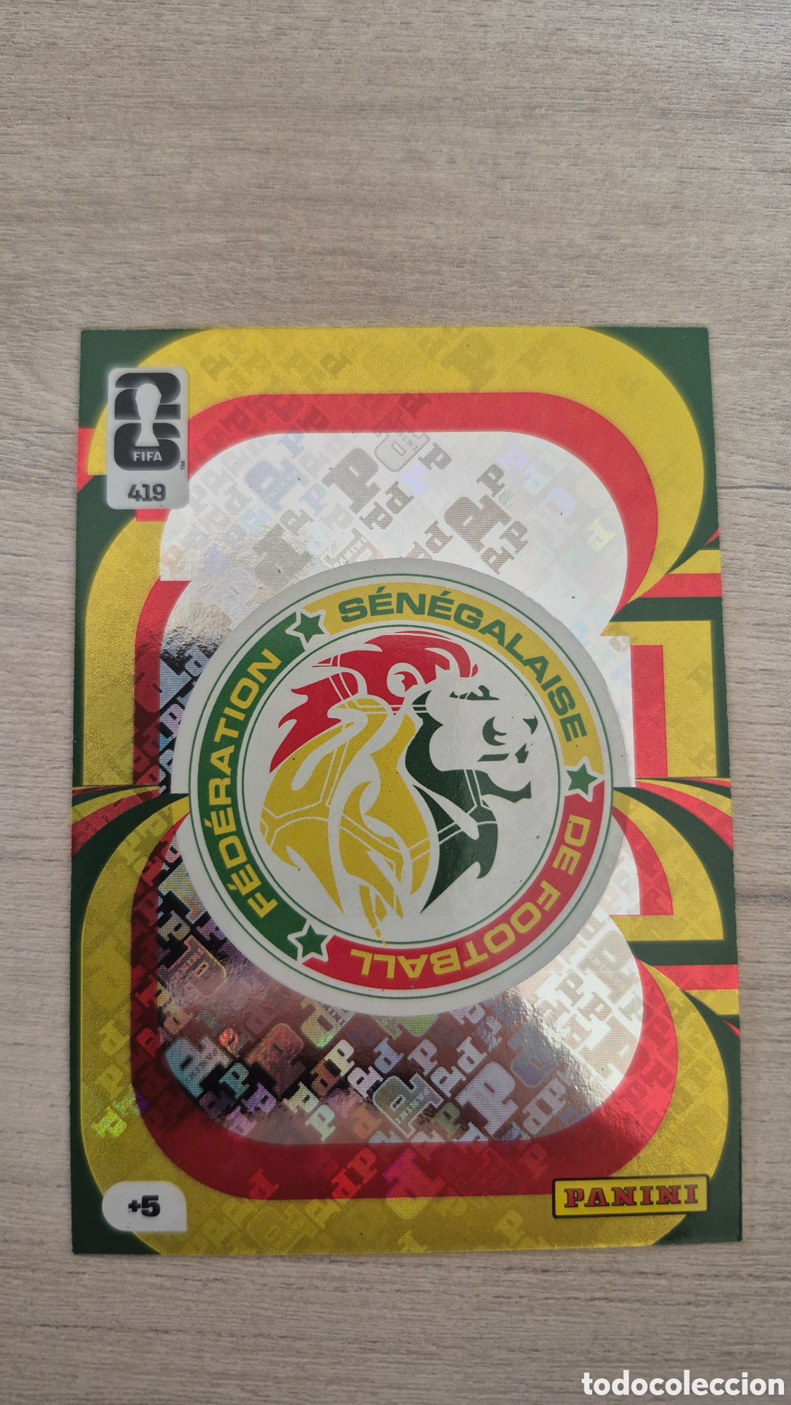 Cartes &agrave; collectionner de Football: N&deg;419 Escudo Senegal Adrenalyn FIFA World Cup 26