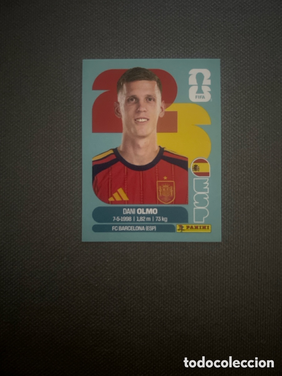 Fu&szlig;ball-Sticker: Dani Olmo ESP 16 Espa&ntilde;a Mundial FIFA World Cup 2026 26