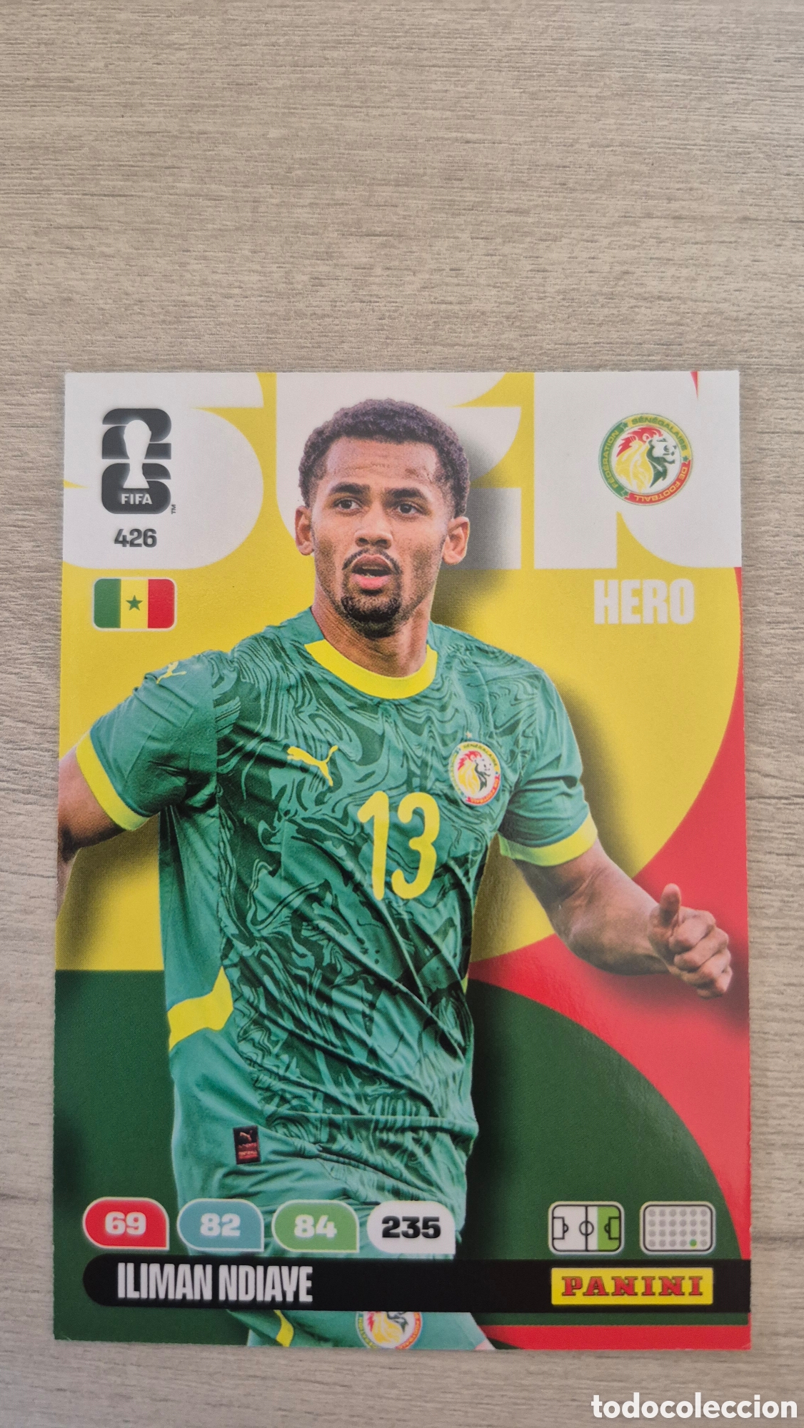 Cromos de Futebol: N&deg;426 Senegal Iliman Ndiaye Adrenalyn FIFA World Cup 26
