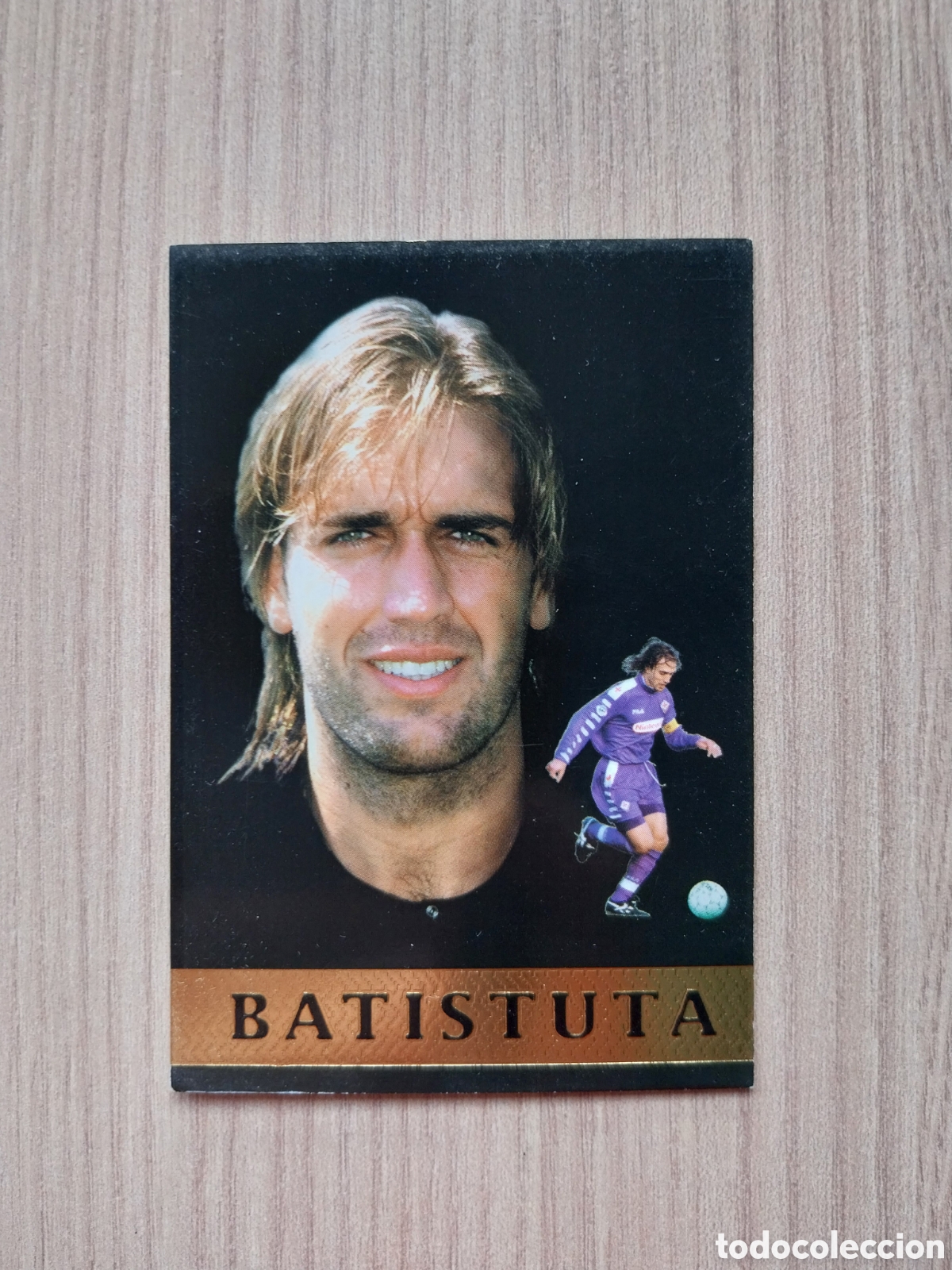 Cromos de Futebol: GABRIEL OMAR BATISTUTA STELLE 98 99 N&deg; 404 CALCIATORI 1999 2000 99 00 FIORENTINA MUNDICROMO ITALIA