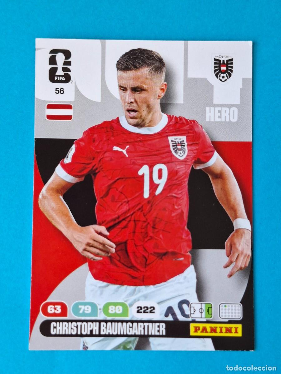Fu&szlig;ball-Sticker: #56 CHRISTOPH BAUMGARTNER (Austria) - PANINI Adrenalyn XL FIFA World CUP 2026