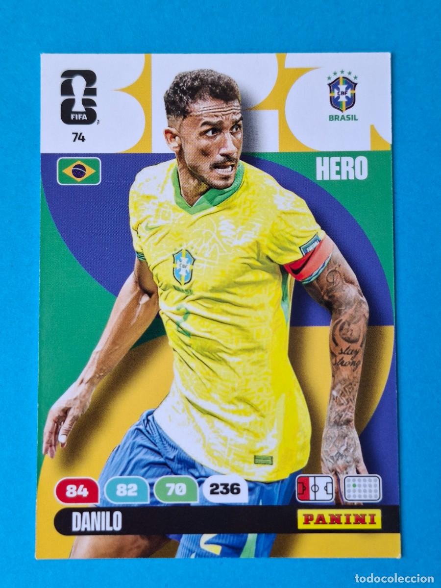 Fu&szlig;ball-Sticker: #74 DANILO (Brazil) - PANINI Adrenalyn XL FIFA World CUP 2026