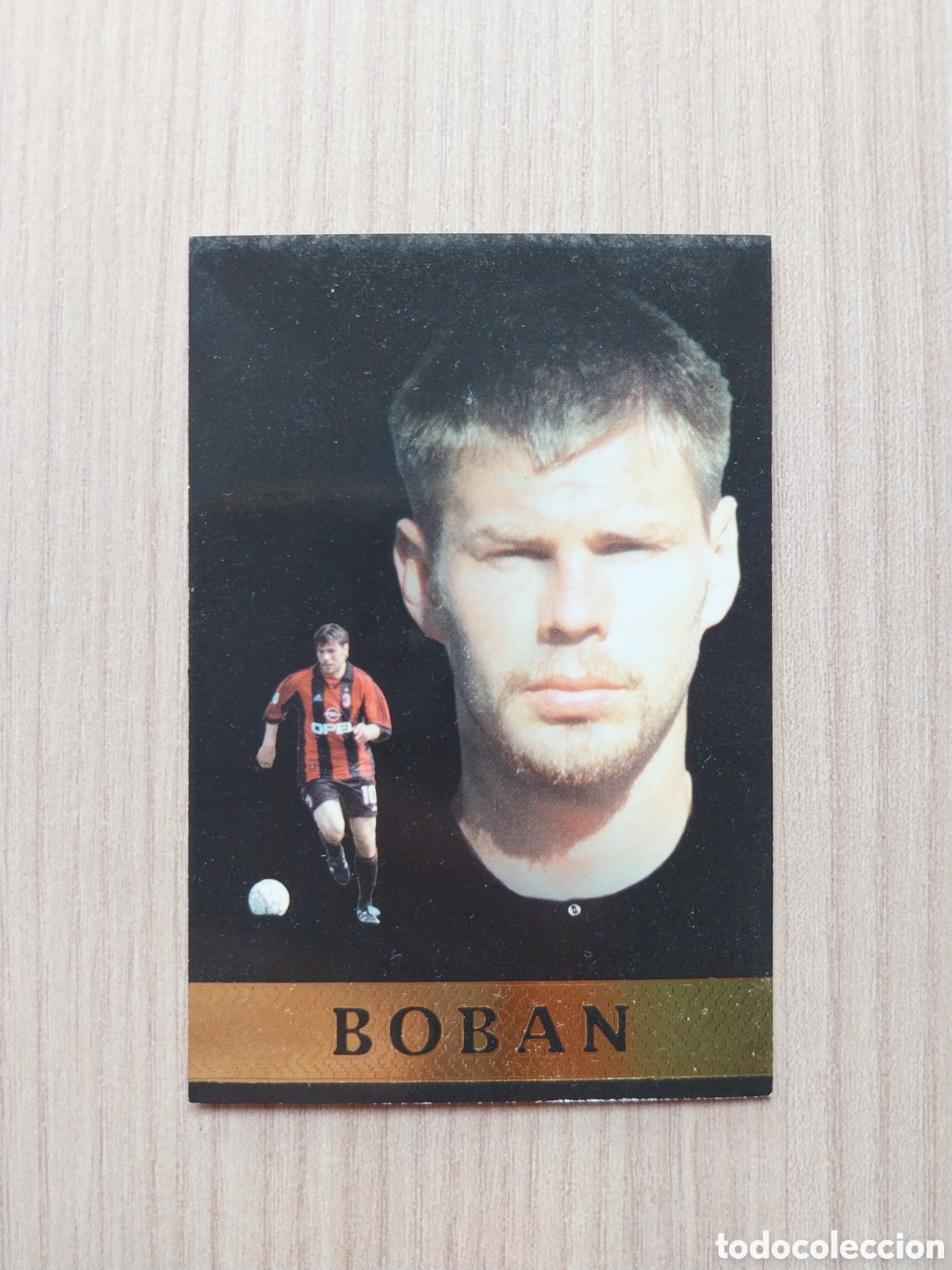 Fu&szlig;ball-Sticker: ZVONIMIR BOBAN STELLE 98 99 N&deg; 406 CALCIATORI 1999 2000 99 00 MILAN MUNDICROMO ITALIA F&Uacute;TBOL LIGA