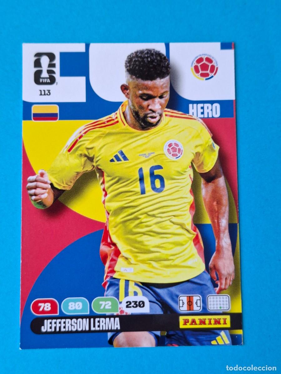 Cromos de F&uacute;tbol: #113 JEFFERSON LERMA (Colombia) - PANINI Adrenalyn XL FIFA World CUP 2026