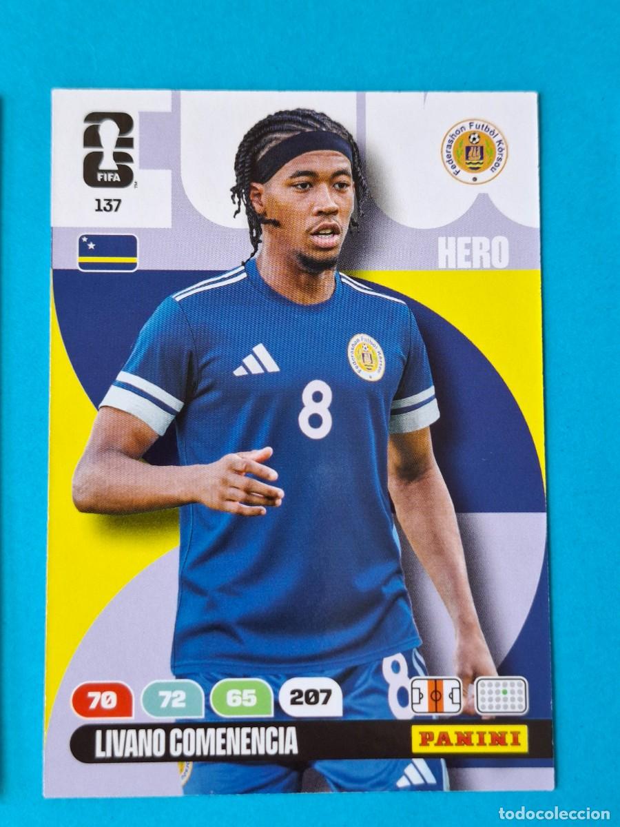 Cromos de F&uacute;tbol: #137 LIVANO COMENENCIA (Cura&ccedil;ao) - PANINI Adrenalyn XL FIFA World CUP 2026