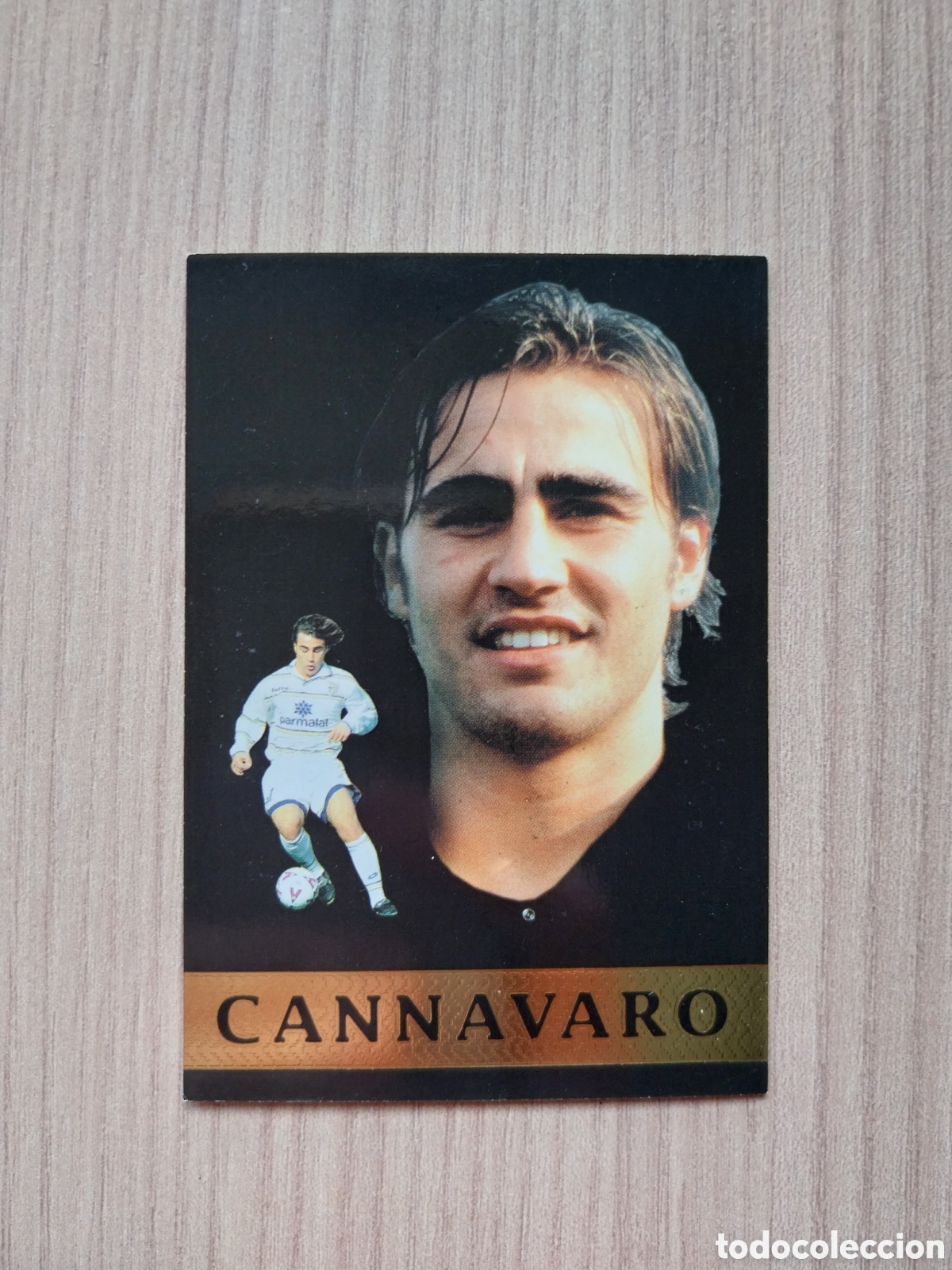 Fu&szlig;ball-Sticker: FABIO CANNAVARO STELLE 98 99 N&deg; 407 CALCIATORI 1999 2000 99 00 PARMA MUNDICROMO ITALIA F&Uacute;TBOL LIGA