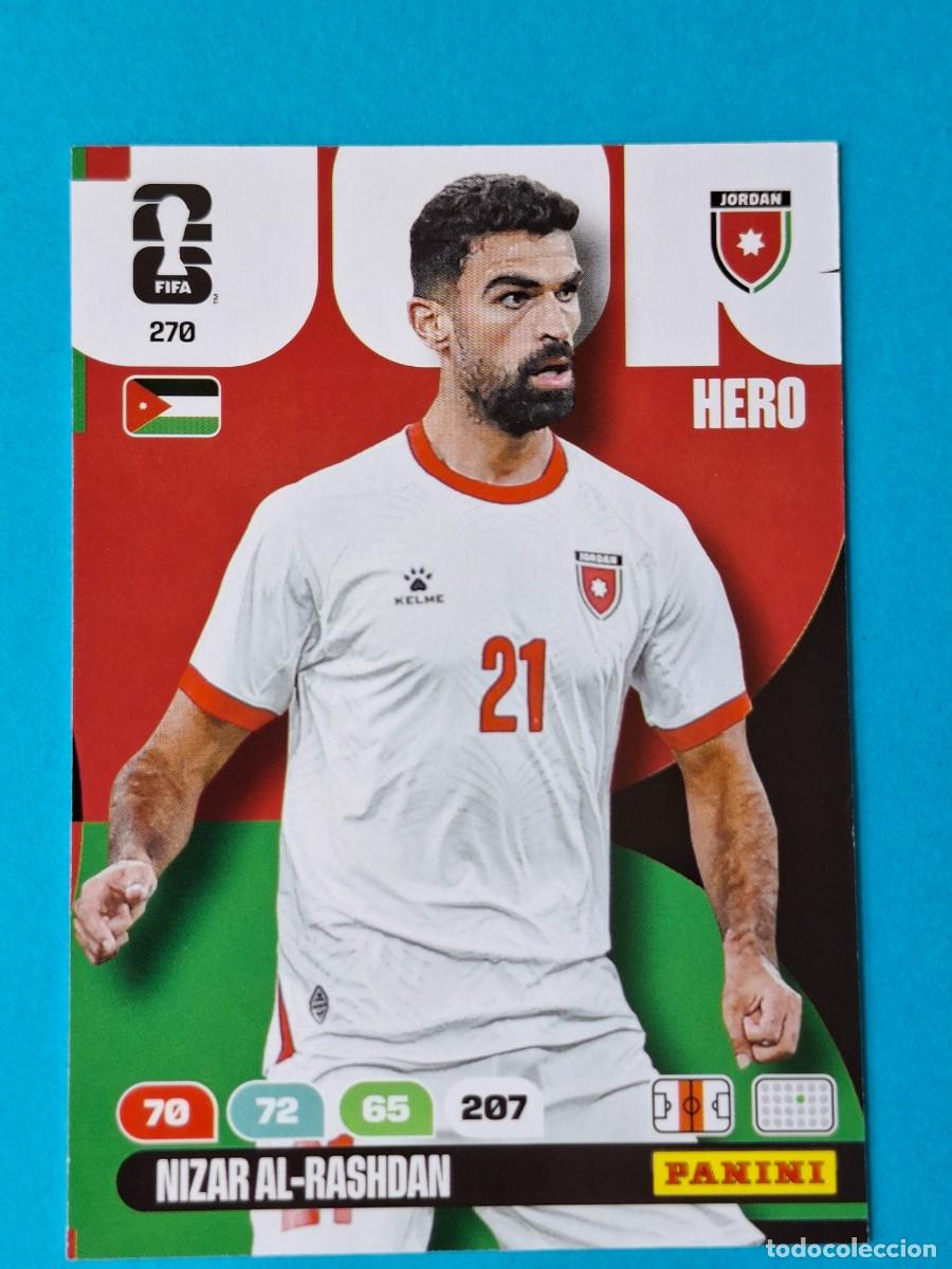 Football Stickers: #270 NIZAR AL-RASHDAN (Jordan) - PANINI Adrenalyn XL FIFA World CUP 2026