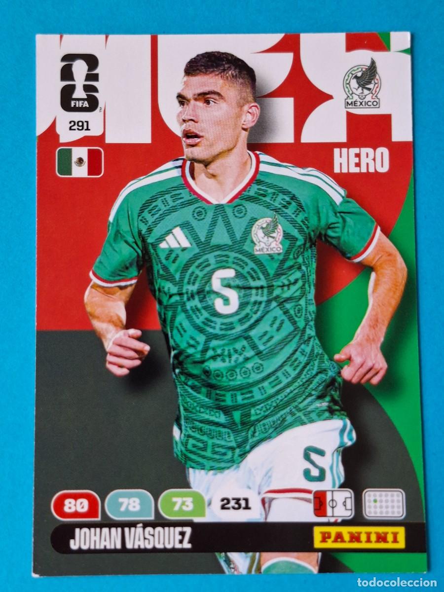 Football Stickers: #291 JOHAN VASQUEZ (Mexico) - PANINI Adrenalyn XL FIFA World CUP 2026
