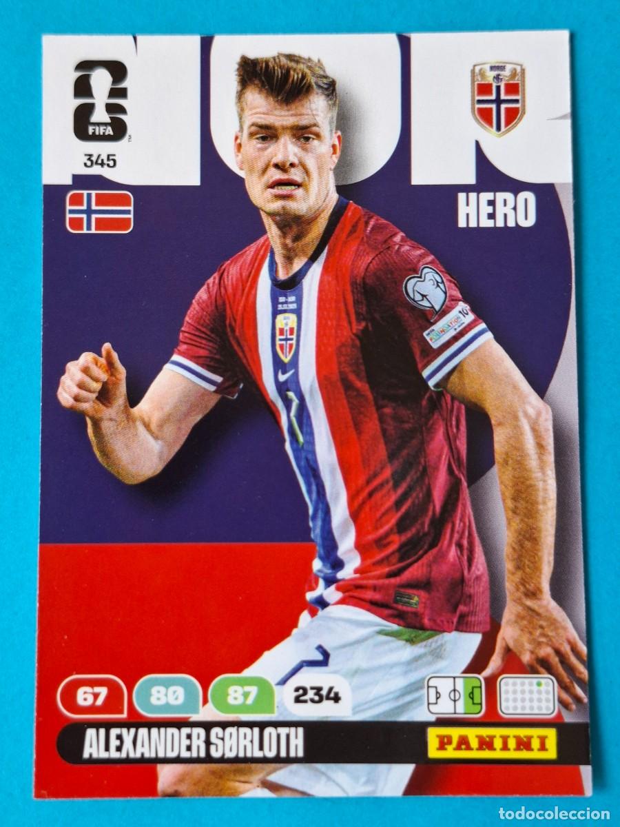 Figurine di Calcio: #345 ALEXANDER SORLOTH (Norway) - PANINI Adrenalyn XL FIFA World CUP 2026
