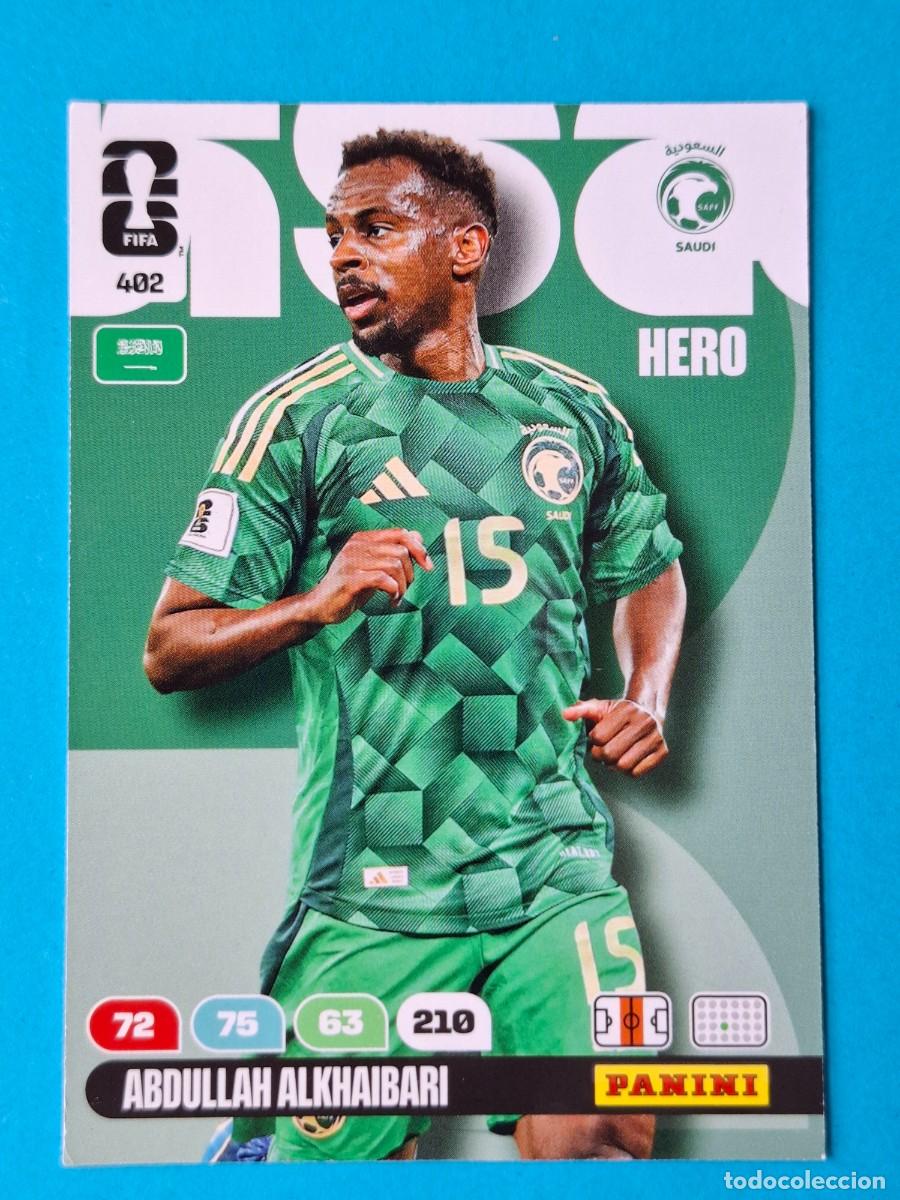 Fu&szlig;ball-Sticker: #402 ABDULLAH AL-KHAIBARI (Saudi Arabia) - PANINI Adrenalyn XL FIFA World CUP 2026