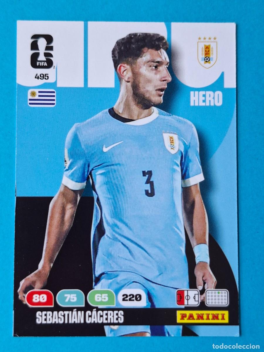 Cartes &agrave; collectionner de Football: #495 SEBASTIAN CACERES (Uruguay) - PANINI Adrenalyn XL FIFA World CUP 2026