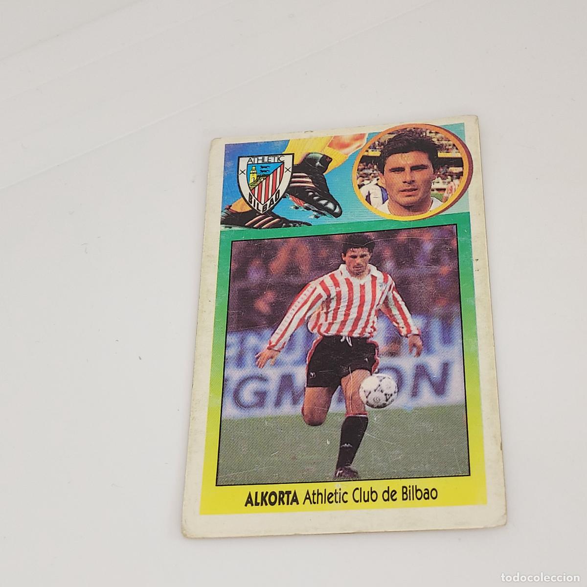 Cromos de F&uacute;tbol: CROMO ALKORTA ATHLETIC CLUB DE BILBAO 1993 1994 93 94 EDICIONES ESTE CARTON SIN PEGAR