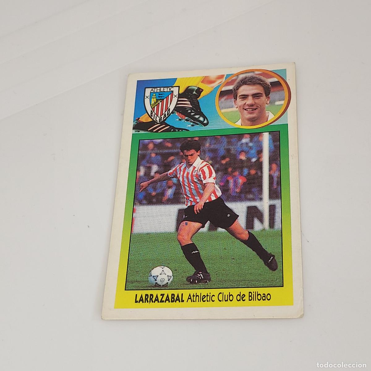 Cromos de F&uacute;tbol: CROMO LARRAZABAL ATHLETIC CLUB DE BILBAO 1993 1994 93 94 EDICIONES ESTE CARTON SIN PEGAR