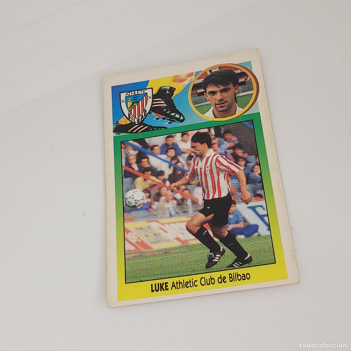 Cromos de F&uacute;tbol: CROMO LUKE ATHLETIC CLUB DE BILBAO 1993 1994 93 94 EDICIONES ESTE CARTON SIN PEGAR