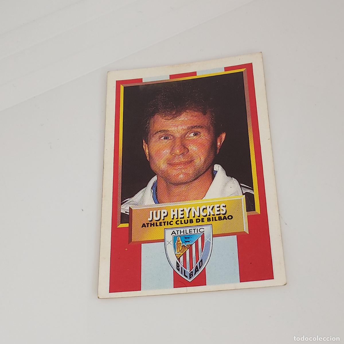 Cromos de F&uacute;tbol: CROMO JUP HEYNCKES ATHLETIC CLUB DE BILBAO 1993 1994 93 94 EDICIONES ESTE ADHESIVO SIN PEGAR