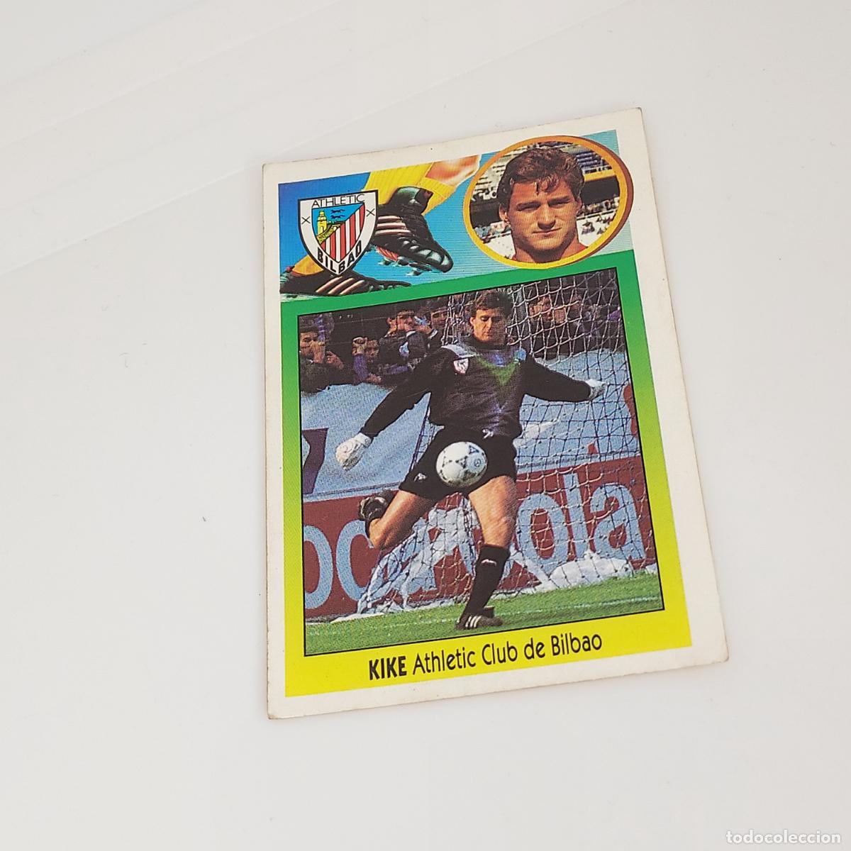 Cromos de F&uacute;tbol: CROMO KIKE ATHLETIC CLUB DE BILBAO 1993 1994 93 94 EDICIONES ESTE ADHESIVO SIN PEGAR