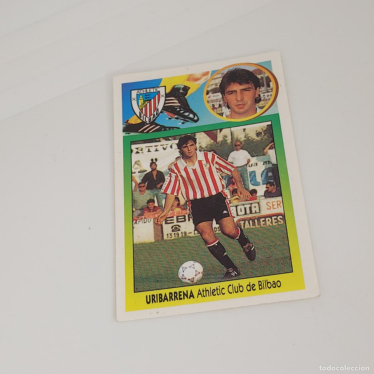 Football Stickers: CROMO URIBARRENA ATHLETIC CLUB DE BILBAO 1993 1994 93 94 EDICIONES ESTE ADHESIVO SIN PEGAR