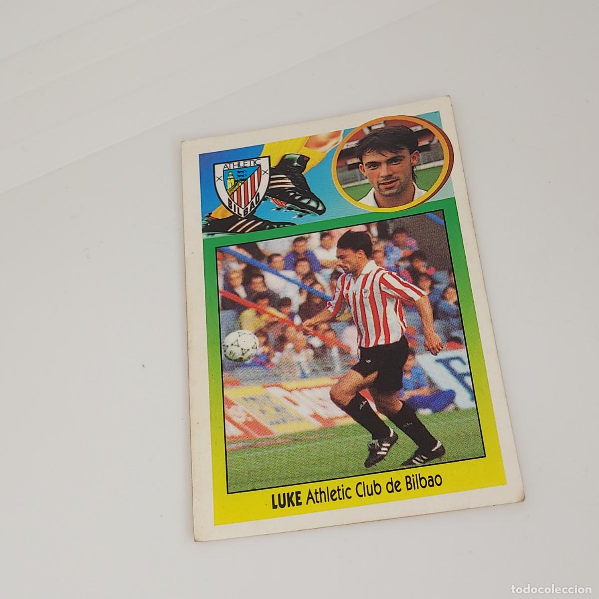Cromos de Futebol: CROMO LUKE ATHLETIC CLUB DE BILBAO 1993 1994 93 94 EDICIONES ESTE ADHESIVO SIN PEGAR