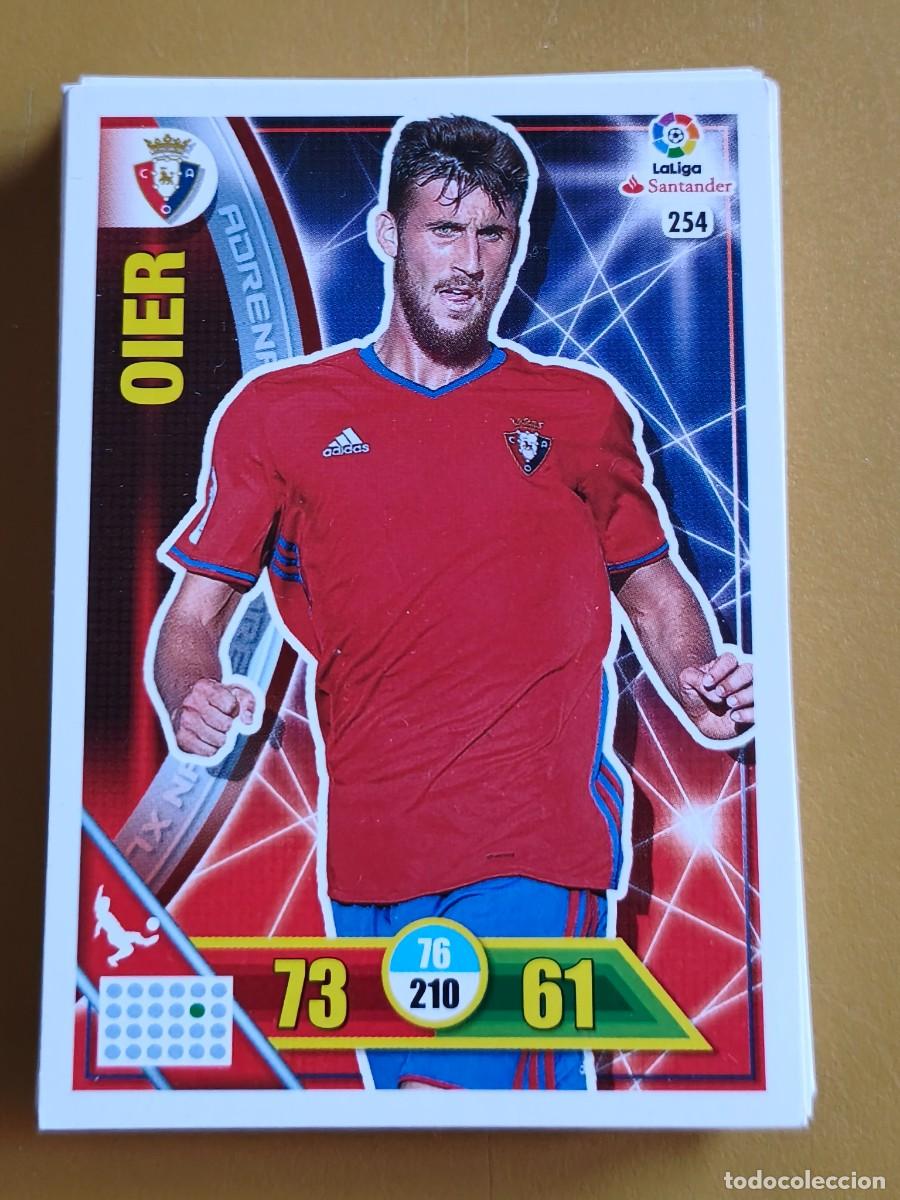 Cromos de F&uacute;tbol: oier, adrenalyn 2016 17