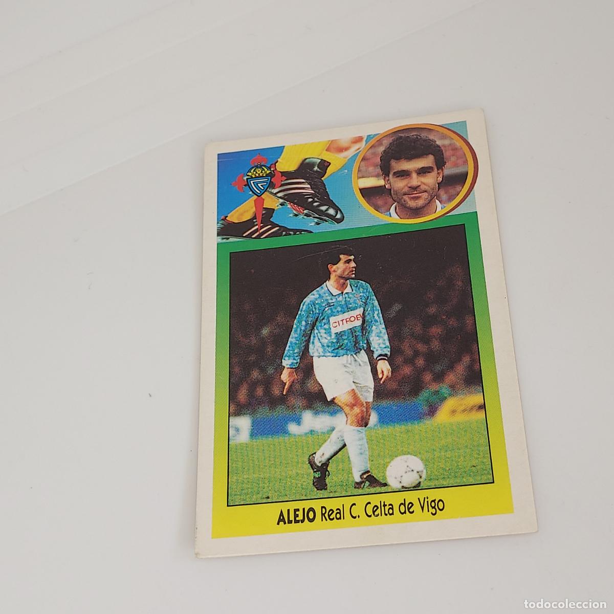 Fu&szlig;ball-Sticker: CROMO ALEJO R. C. CELTA DE VIGO 1993 1994 93 94 EDICIONES ESTE CARTON SIN PEGAR