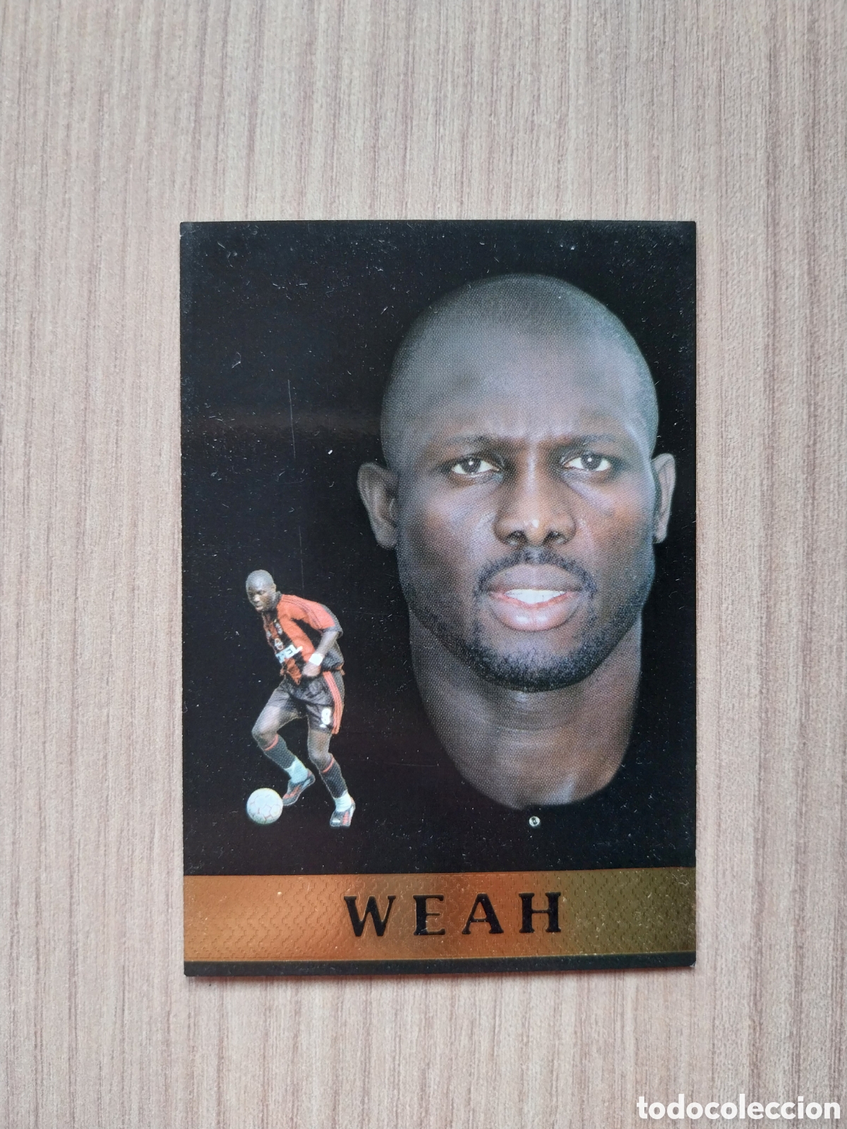 Fu&szlig;ball-Sticker: GEORGE WEAH STELLE 98 99 N&deg; 438 CALCIATORI 1999 2000 99 00 MILAN MUNDICROMO ITALIA F&Uacute;TBOL LIGA CARTA