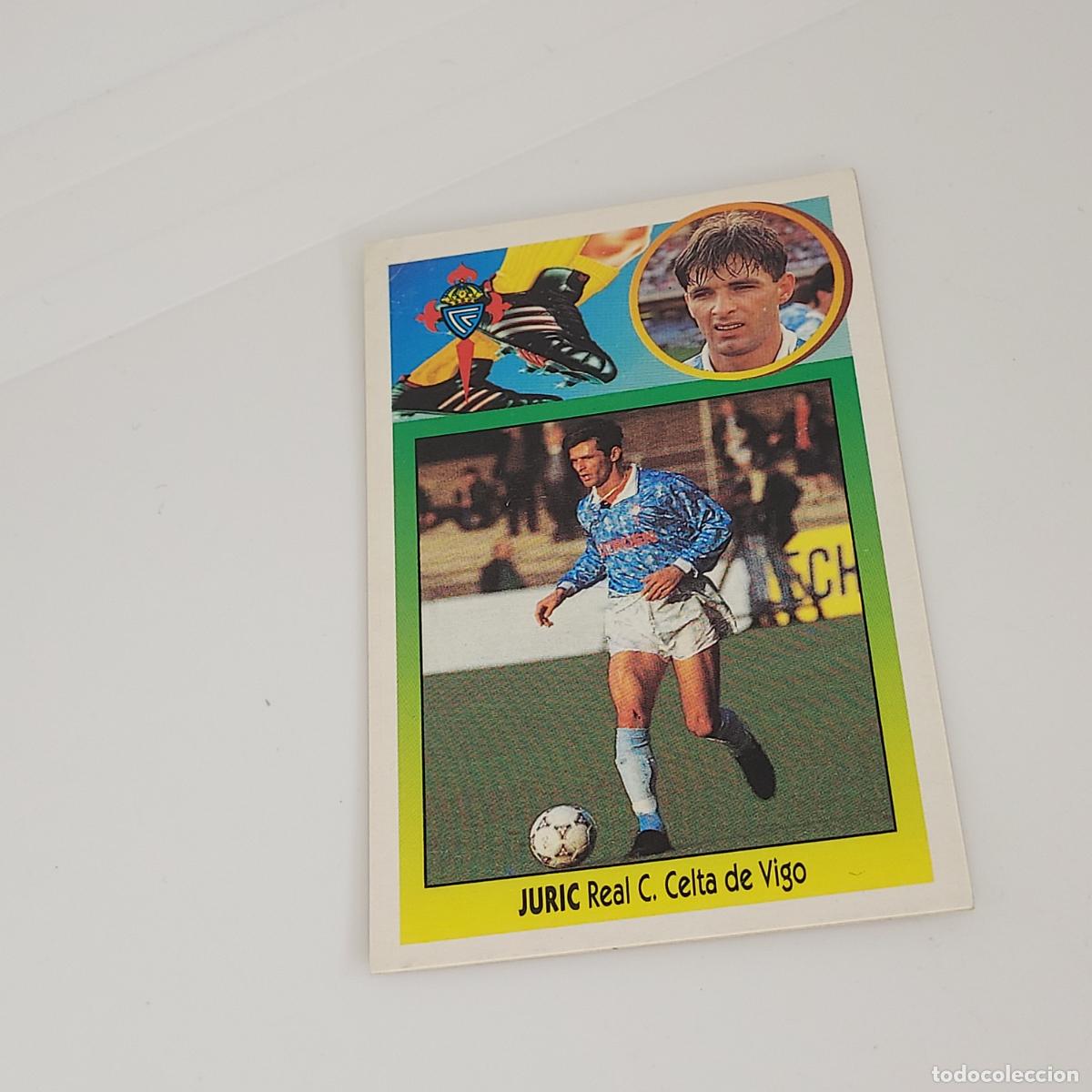 Fu&szlig;ball-Sticker: CROMO JURIC R. C. CELTA DE VIGO 1993 1994 93 94 EDICIONES ESTE CARTON SIN PEGAR