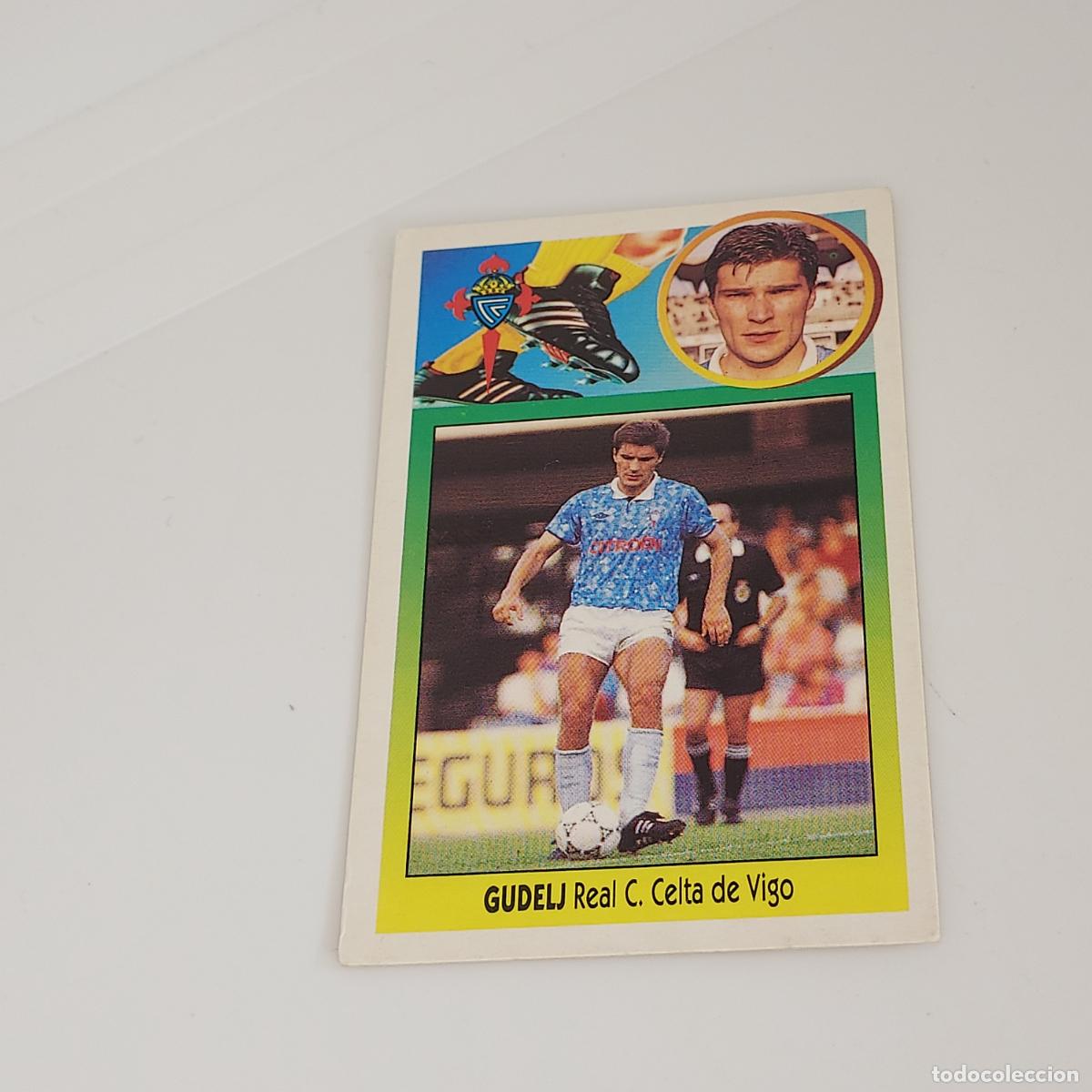 Fu&szlig;ball-Sticker: CROMO GUDELJ R. C. CELTA DE VIGO 1993 1994 93 94 EDICIONES ESTE CARTON SIN PEGAR