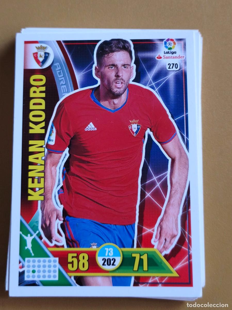 Fu&szlig;ball-Sticker: kenan kodro, adrenalyn 2016 17