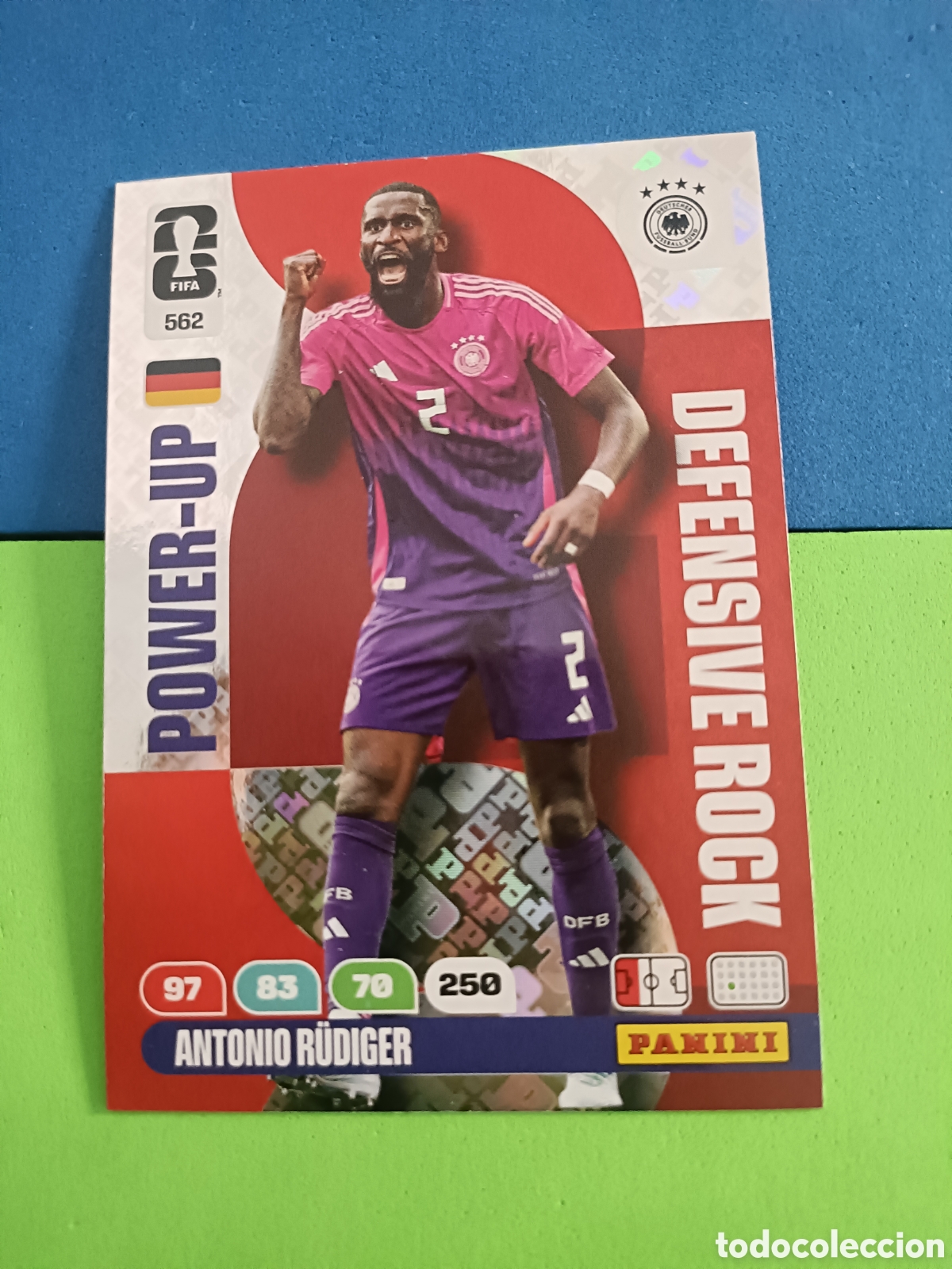 Cromos de F&uacute;tbol: Adrenalyn XL Fifa World cup 2026 mundial - Power Up 562 R&uuml;diger