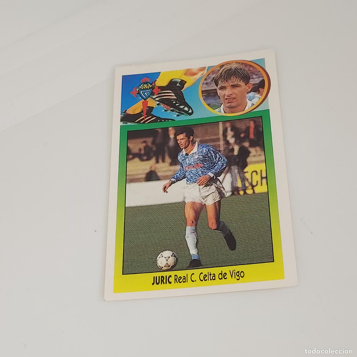 Cromos de F&uacute;tbol: CROMO JURIC R. C. CELTA DE VIGO 1993 1994 93 94 EDICIONES ESTE ADHESIVO SIN PEGAR