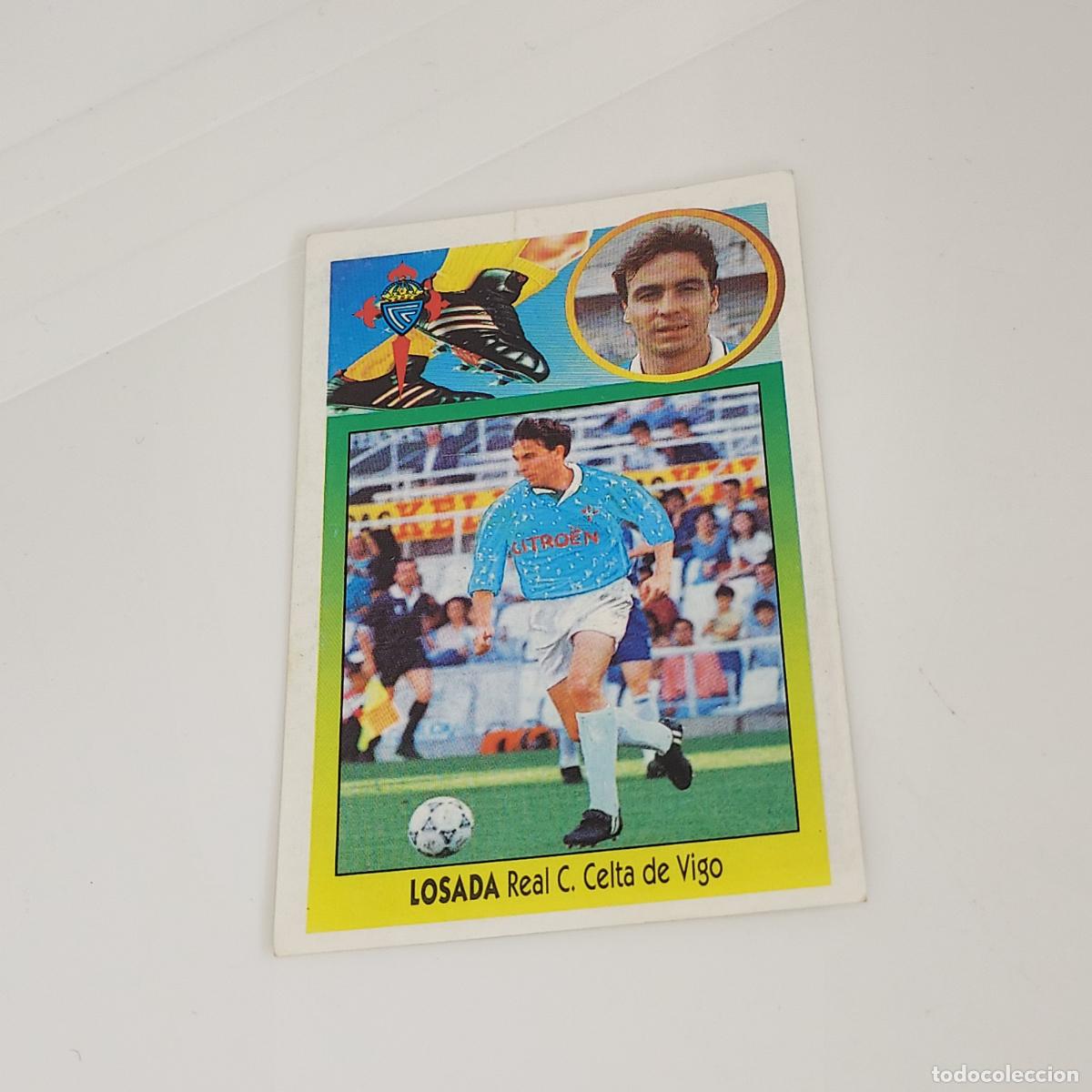 Cromos de F&uacute;tbol: CROMO LOSADA R. C. CELTA DE VIGO 1993 1994 93 94 EDICIONES ESTE ADHESIVO SIN PEGAR