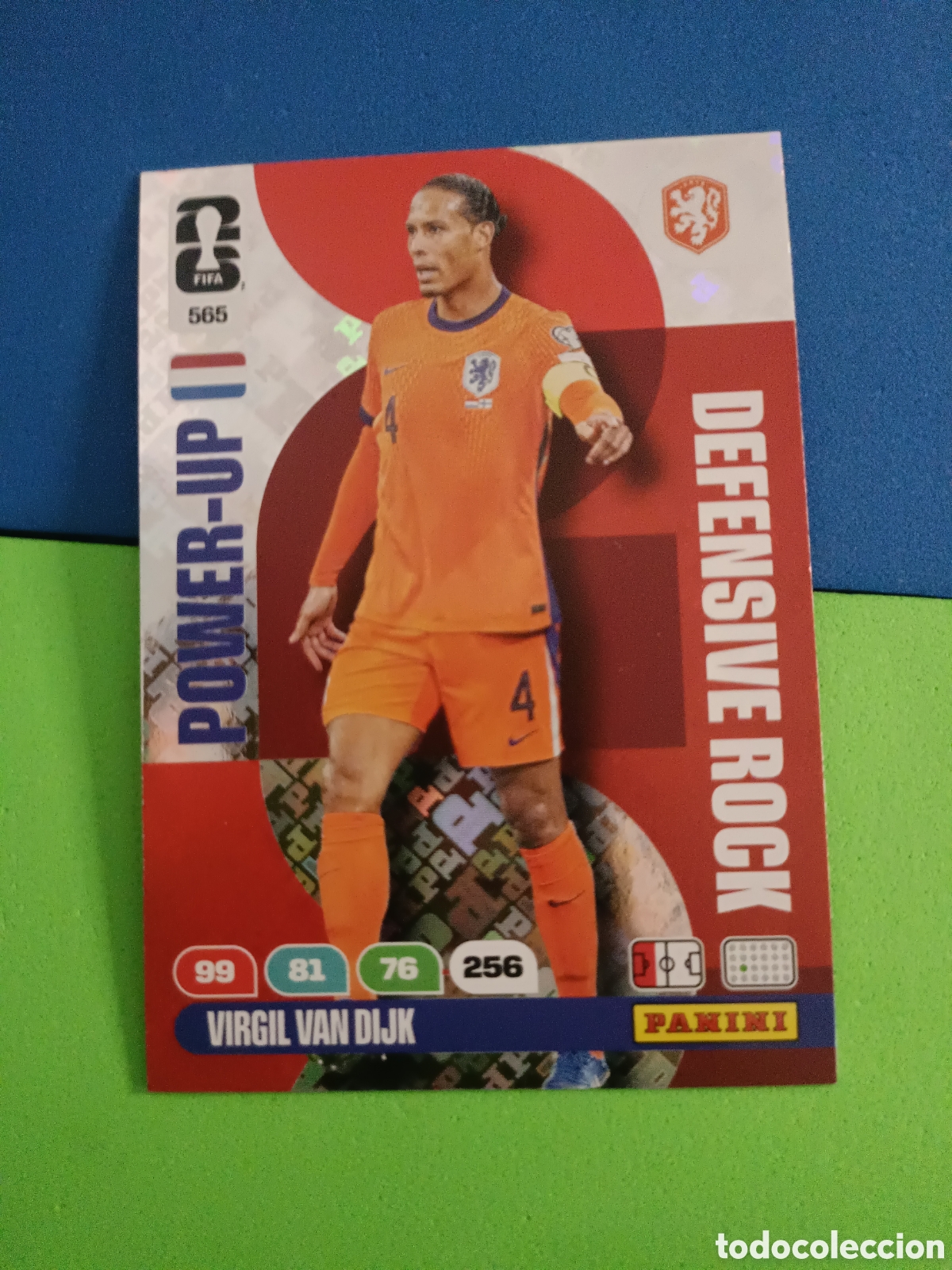 Cromos de F&uacute;tbol: Adrenalyn XL Fifa World cup 2026 mundial - Power Up 565 Van Dijk
