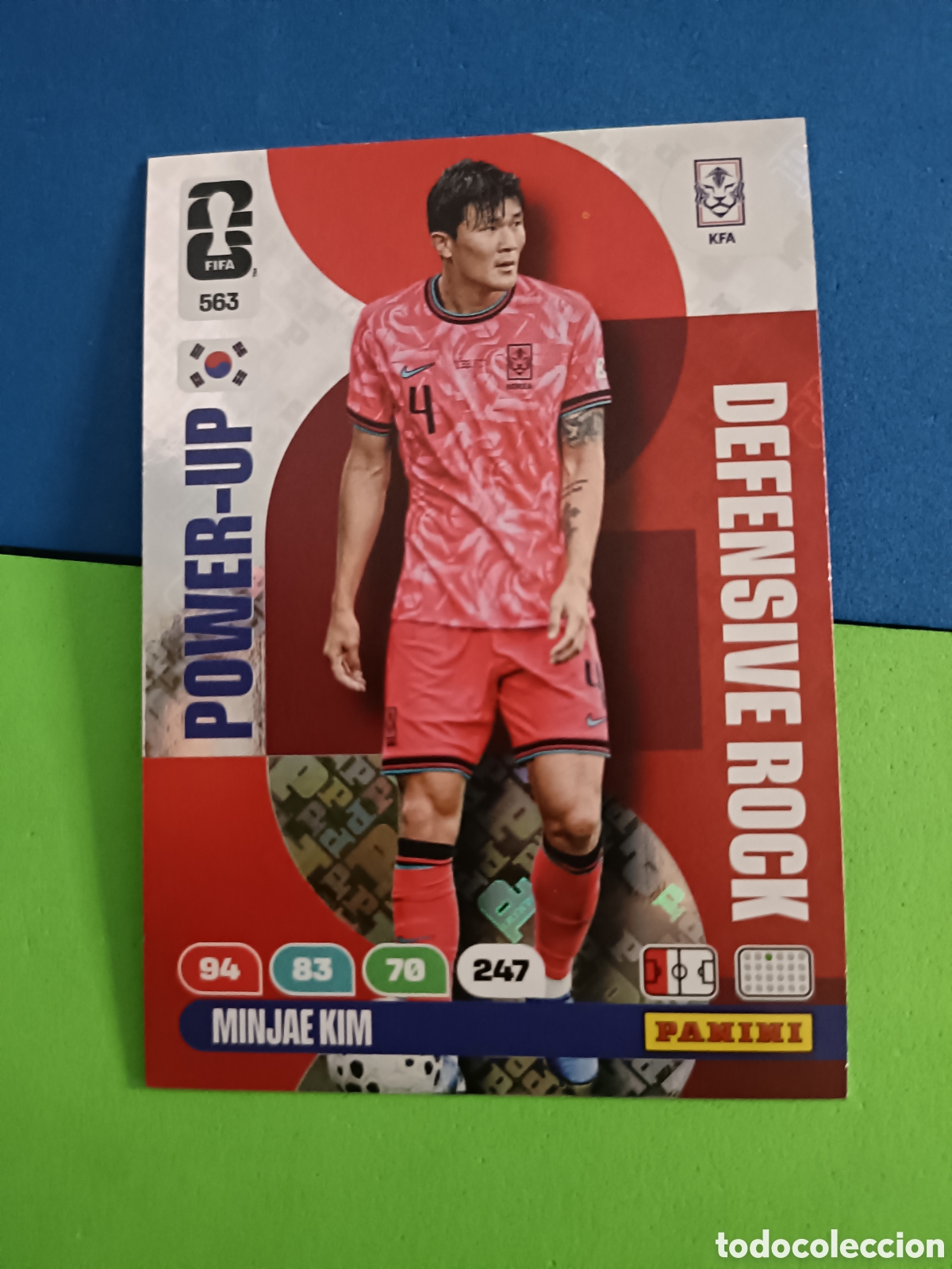 Cromos de F&uacute;tbol: Adrenalyn XL Fifa World cup 2026 mundial - Power Up 563 Minjae Kim