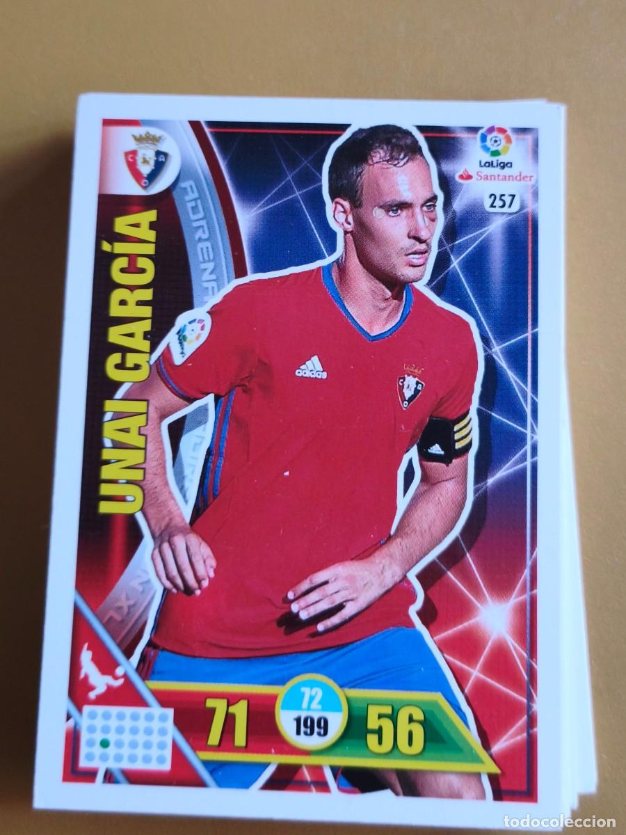 Football Stickers: unai garcia, adrenalyn 2016 17