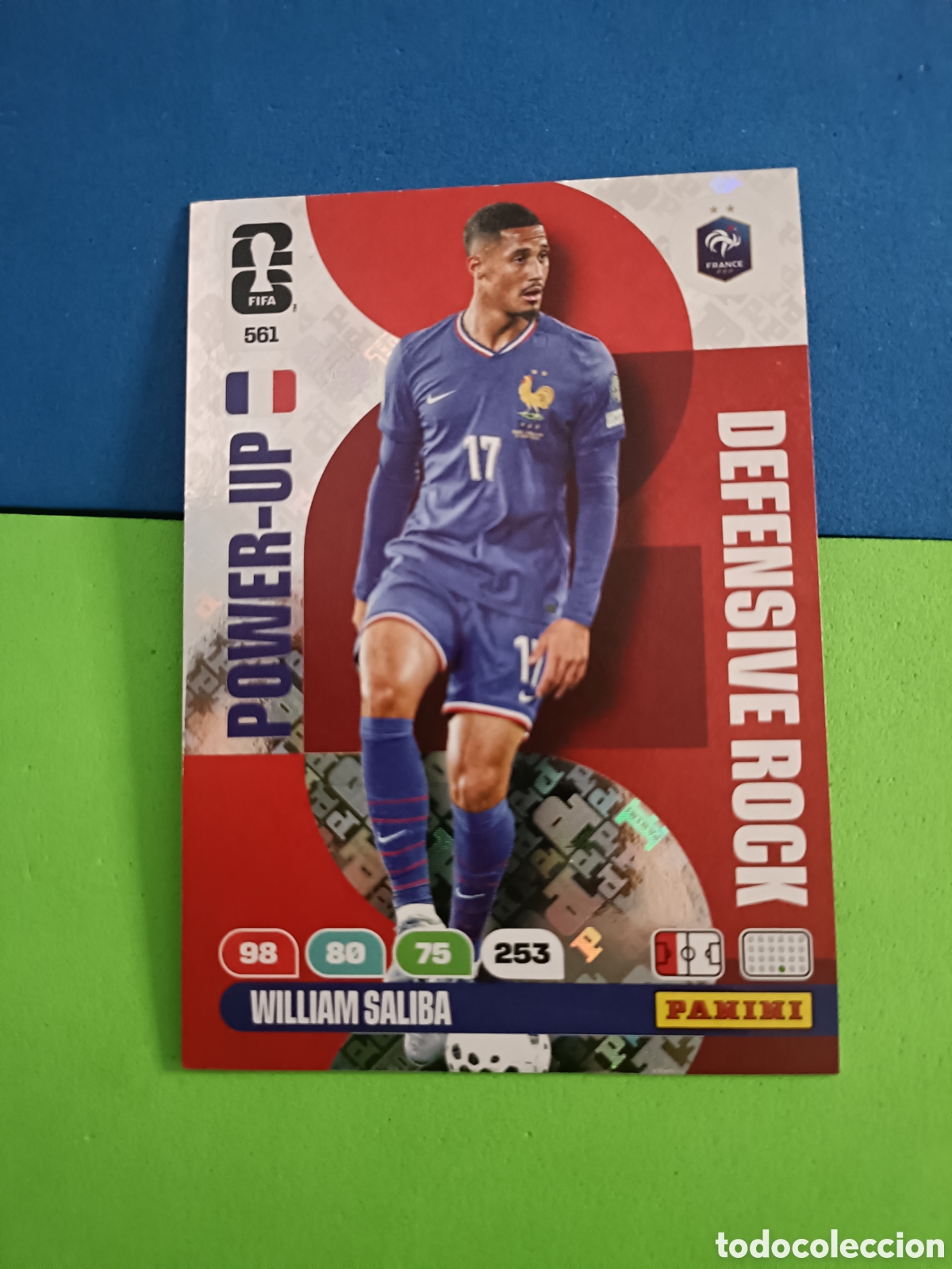Fu&szlig;ball-Sticker: Adrenalyn XL Fifa World cup 2026 mundial - Power Up 561 Saliba