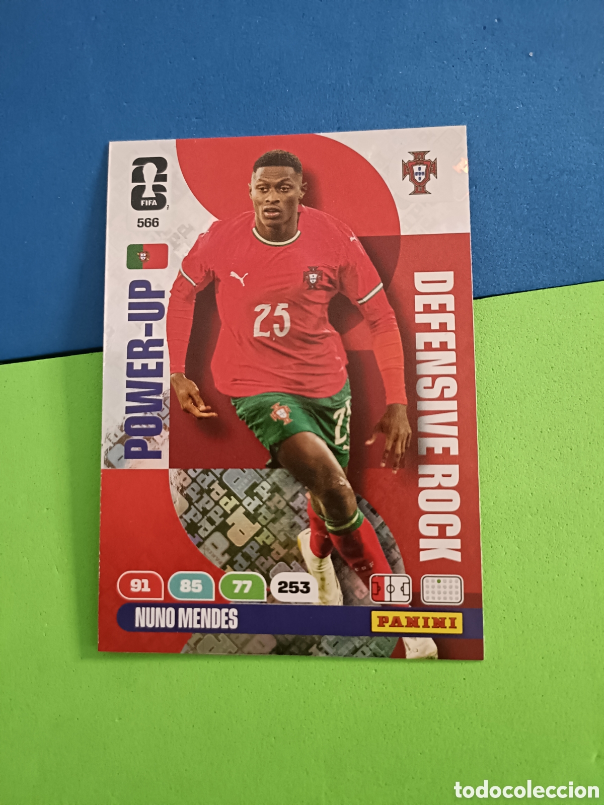 Cromos de F&uacute;tbol: Adrenalyn XL Fifa World cup 2026 mundial - Power Up 566 Nuno Mendes