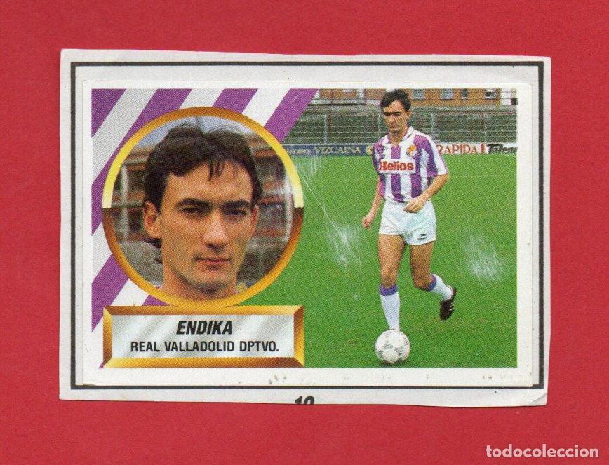 Fu&szlig;ball-Sticker: ESTE 88 89 ENDIKA BAJA EN EL VALLADOLID CROMO RECORTADO ESTE 1988 1989