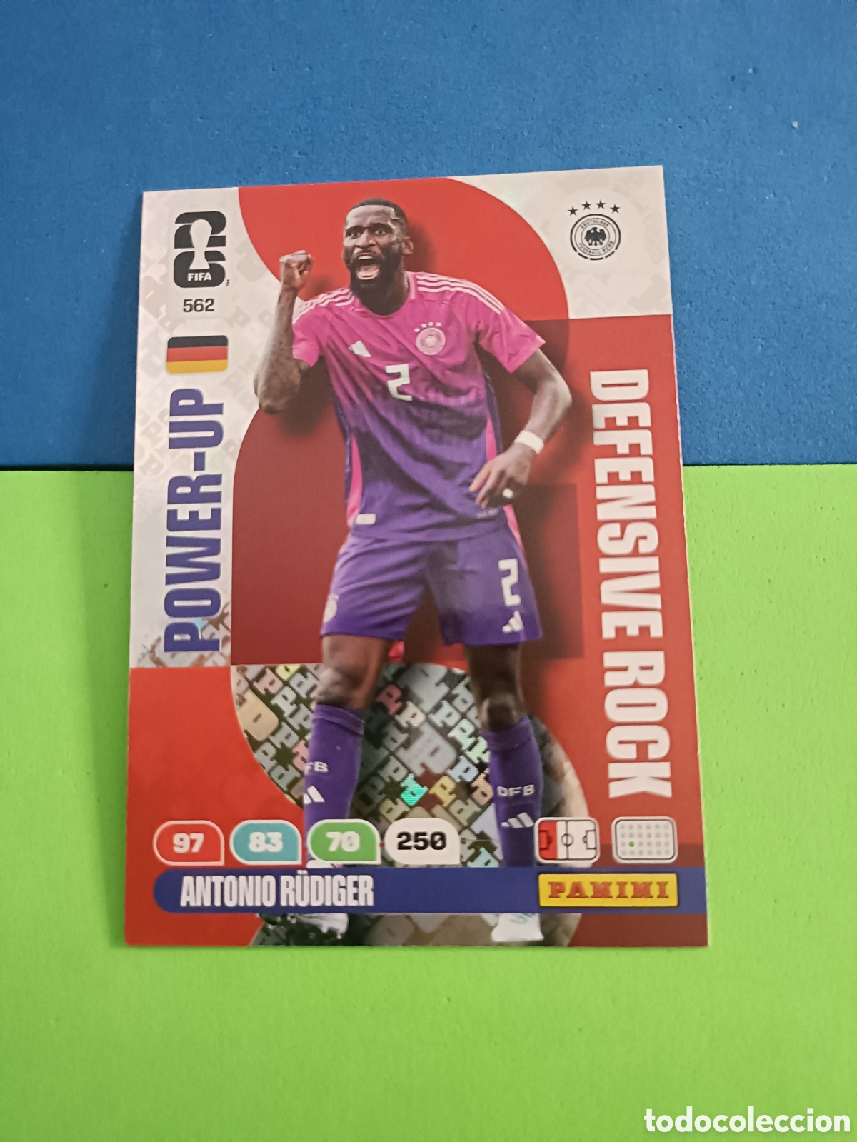 Cromos de F&uacute;tbol: Adrenalyn XL Fifa World cup 2026 mundial - Power Up 562 R&uuml;diger